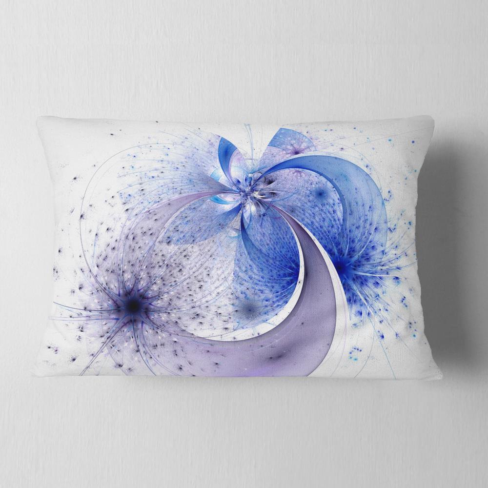 Designart CU12013-12-20 12-in x 20-in Black Indoor Decorative Pillow
