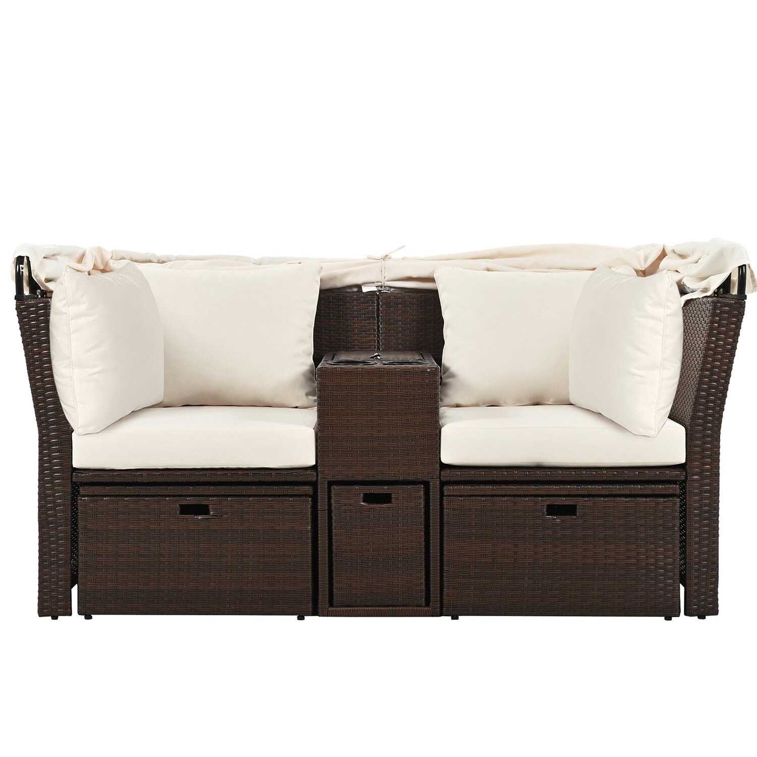 SINOFURN SYB670002GY Patio-Sofas-Daybeds - View #2