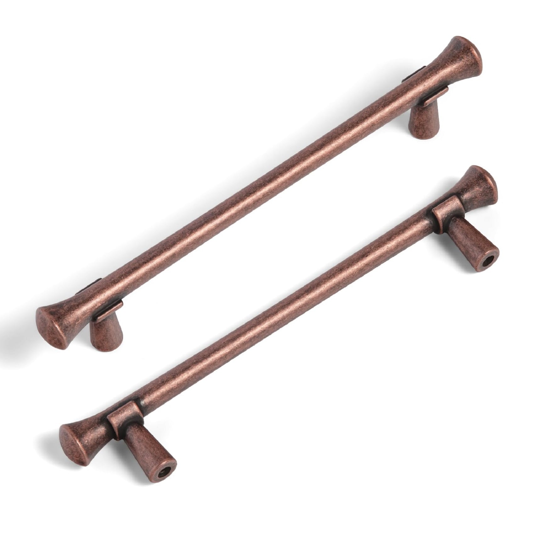 Miaokesen 6652AC-128 5-1/16-in , 128mm Center to Center Antique Copper Novelty Handle 6 -Pack