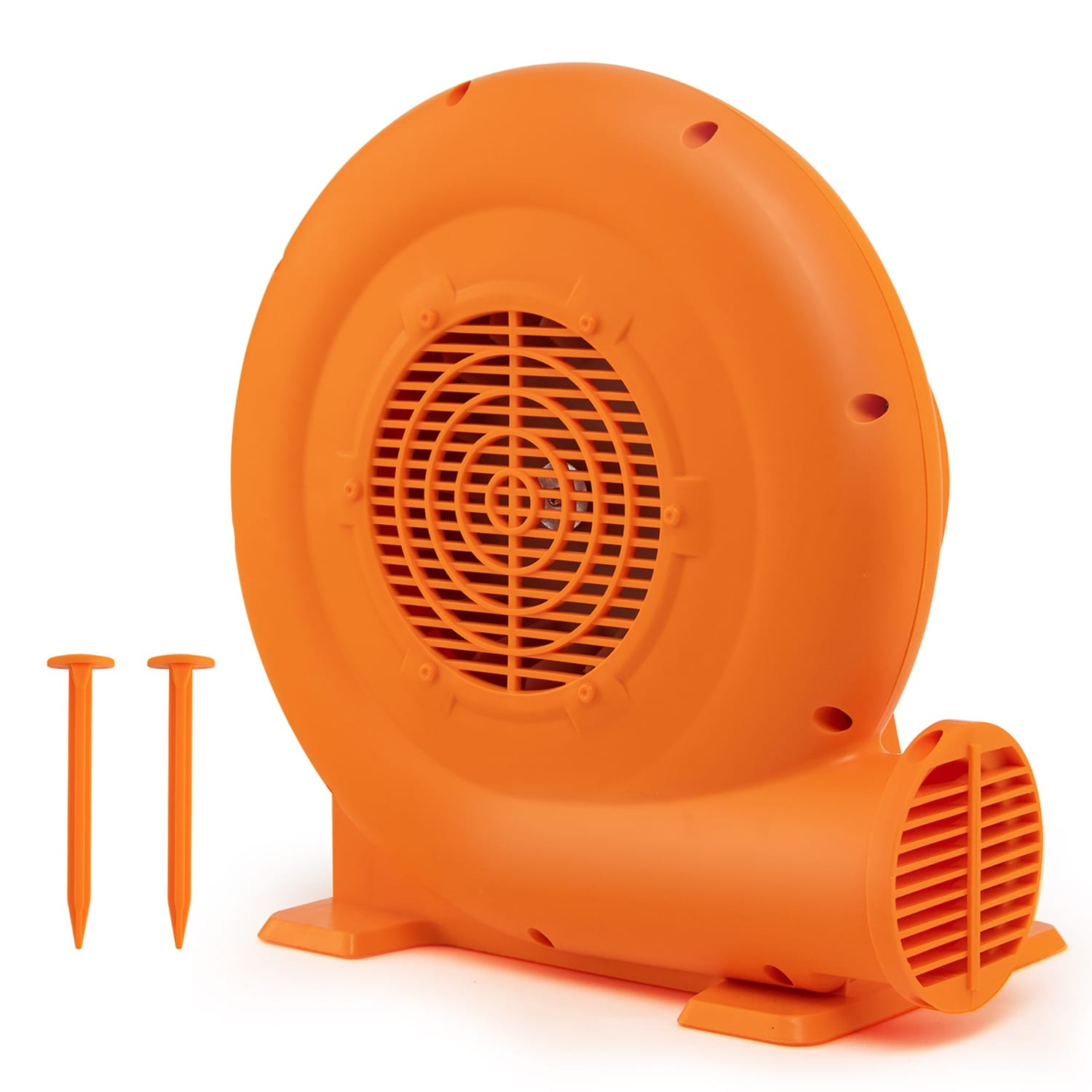 Costway -  680W 1.0HP Air Blower for Inflatables w/ 25FT Wire and GFCI Plug for Indoor Outdoor