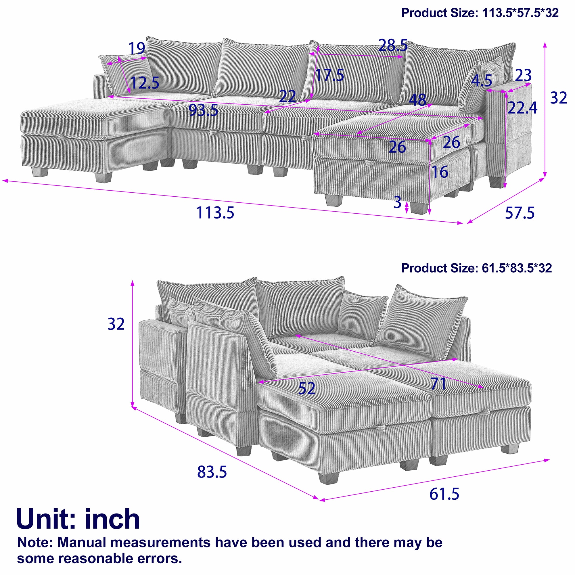 Bybafun YA3700450 Sofas-Loveseats - View #4