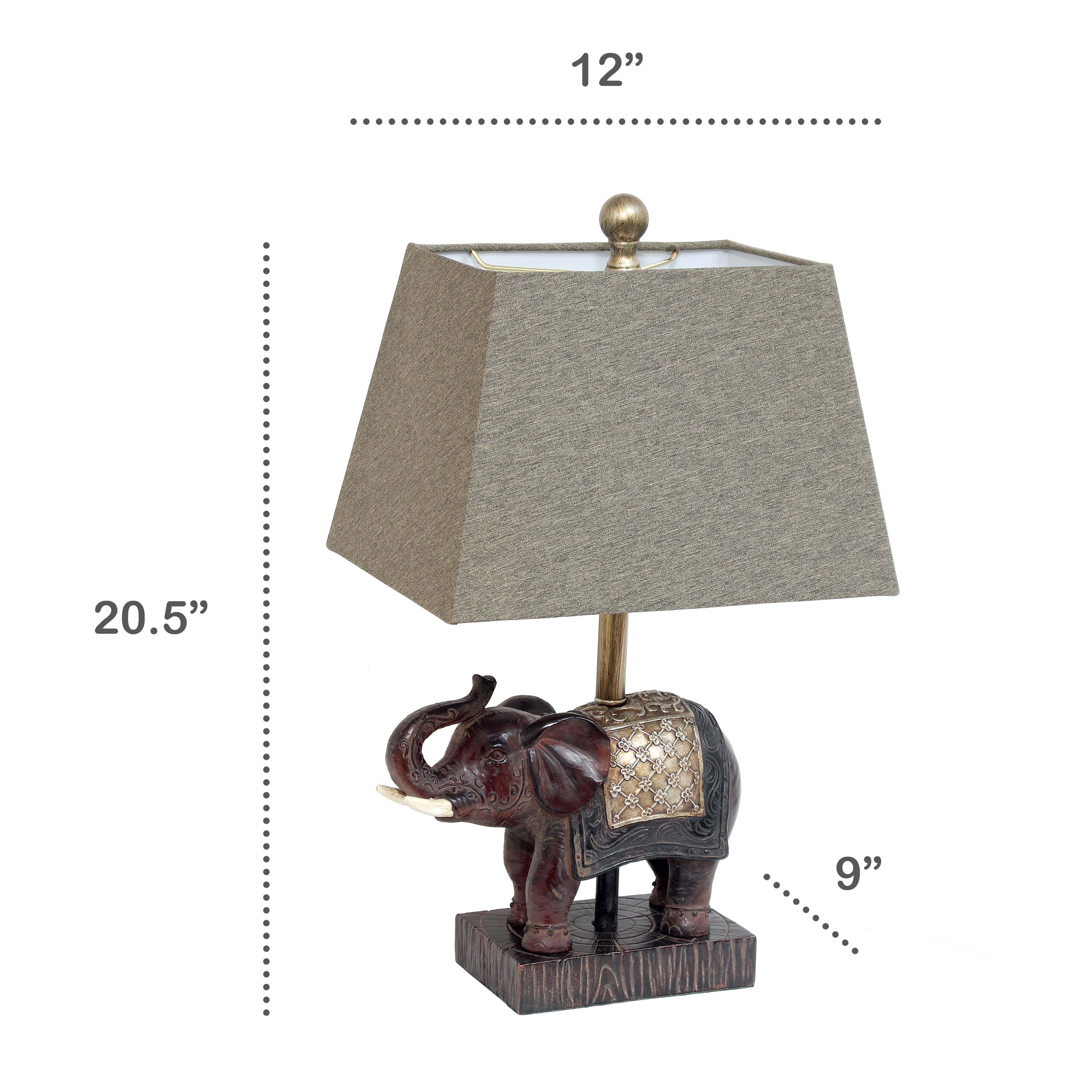 Lalia Home LHT-1021-BW Table-Lamps - View #3