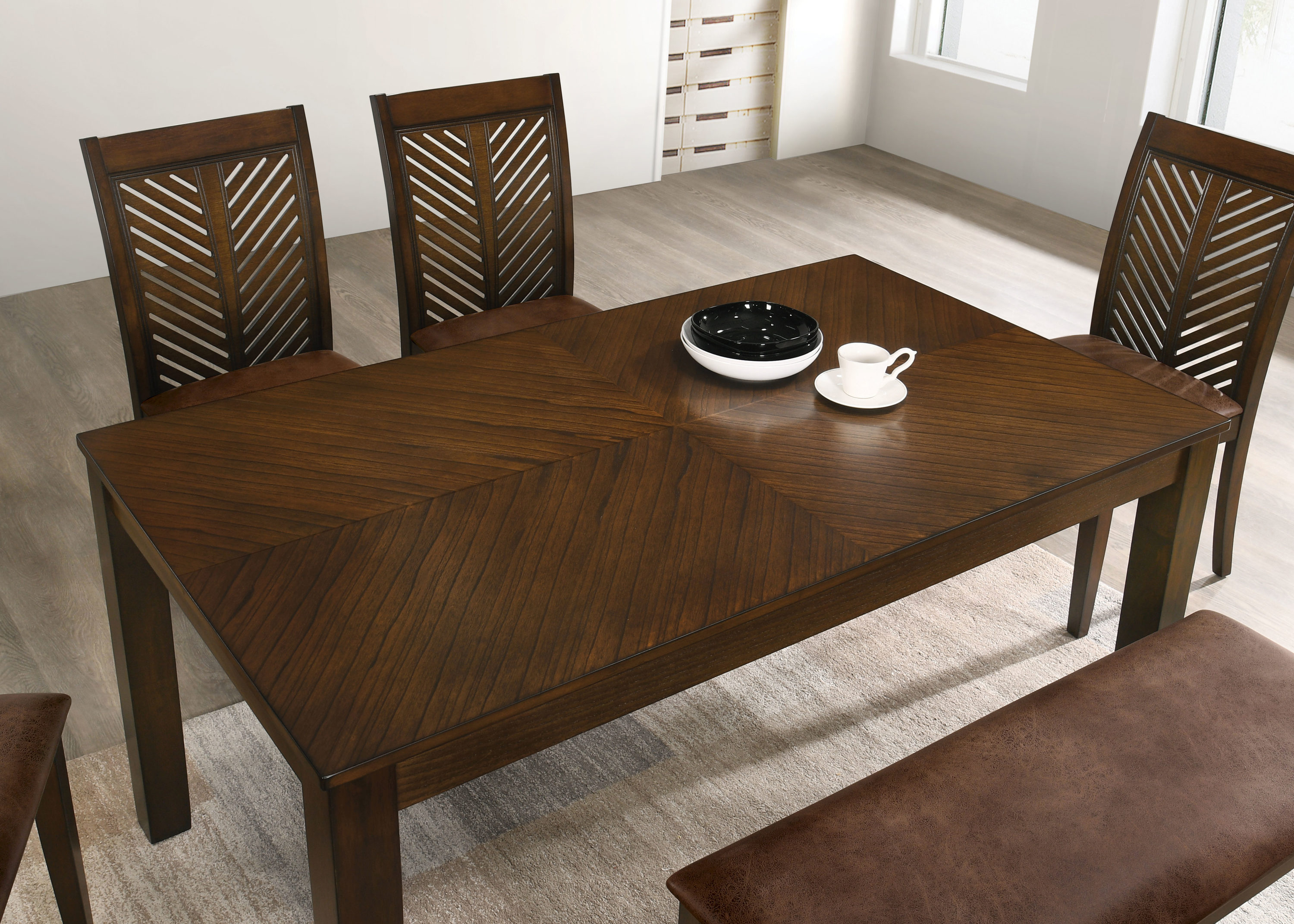 Furniture of America IDF-3490T-5PC Dining-Sets - View #7