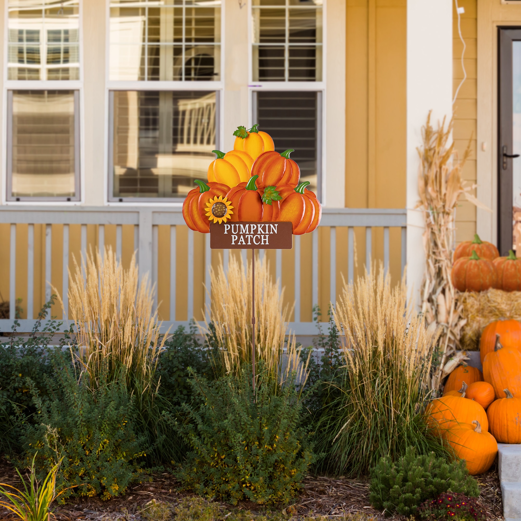 Glitzhome 2006500002 Outdoor-Thanksgiving-Decor - View #5