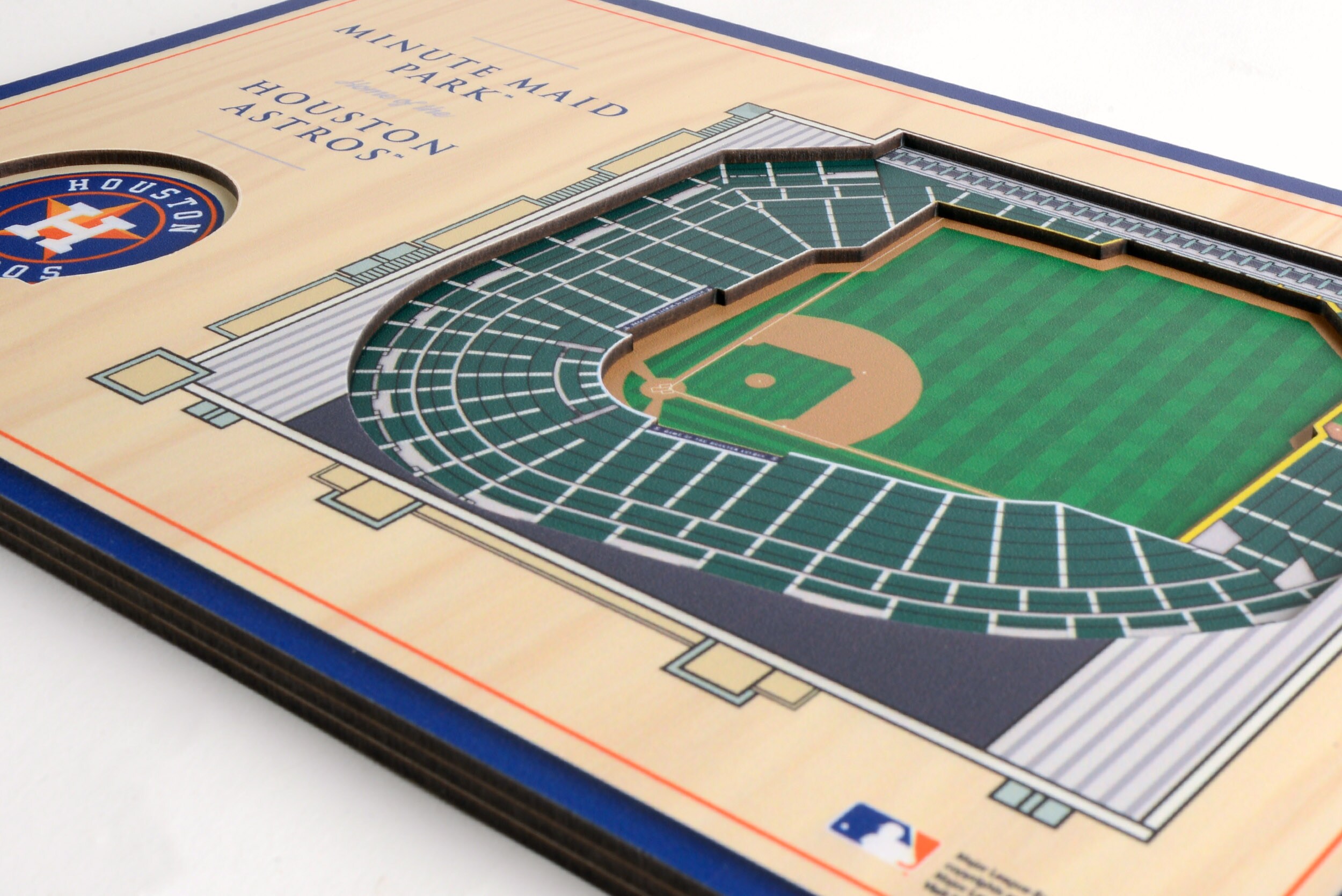 YouTheFan MLB Houston Astros 3D StadiumViews Desktop Display