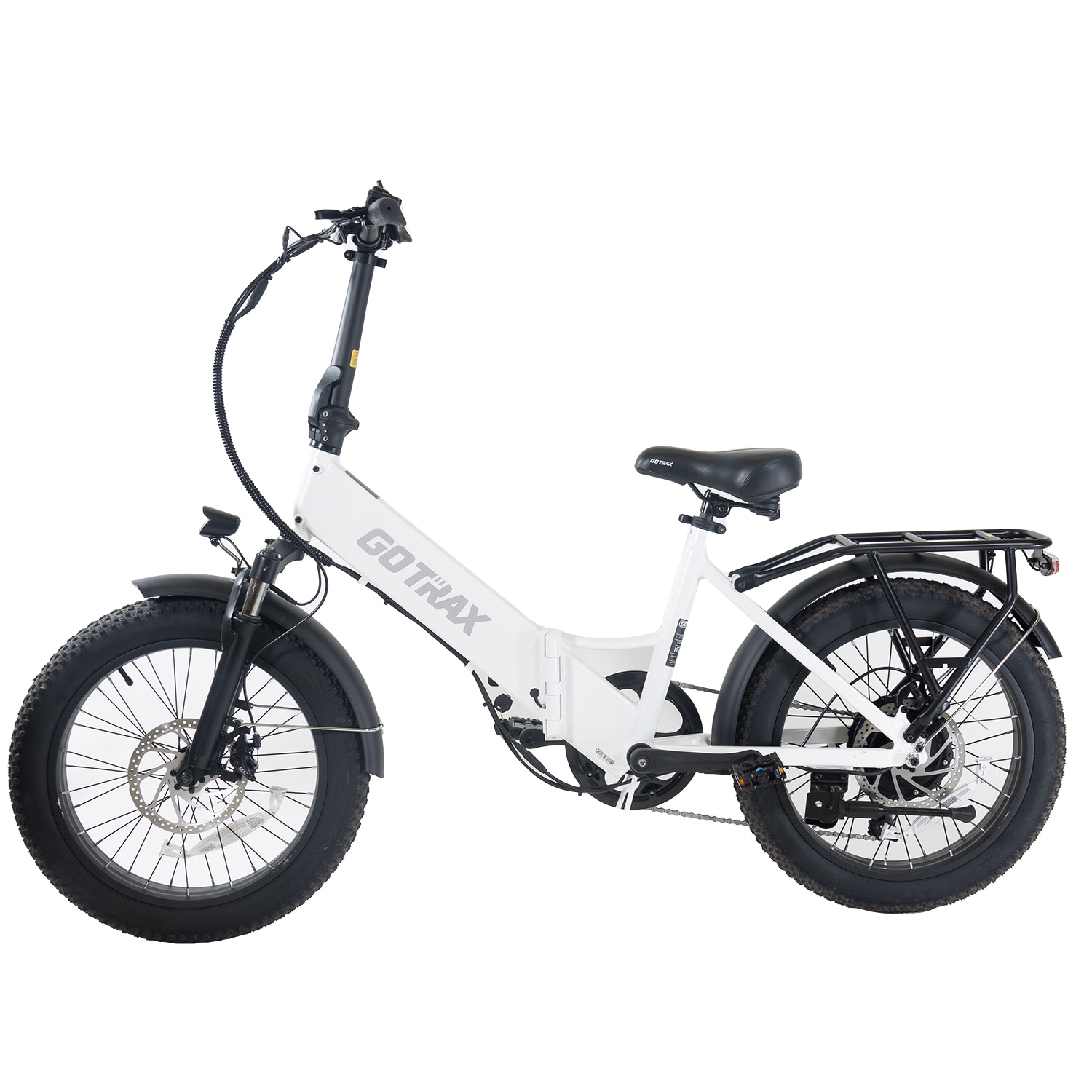 GOTRAX 20-in Adult Unisex E-bike, E-bike, Small, 20-in Wheel Size, Full ...