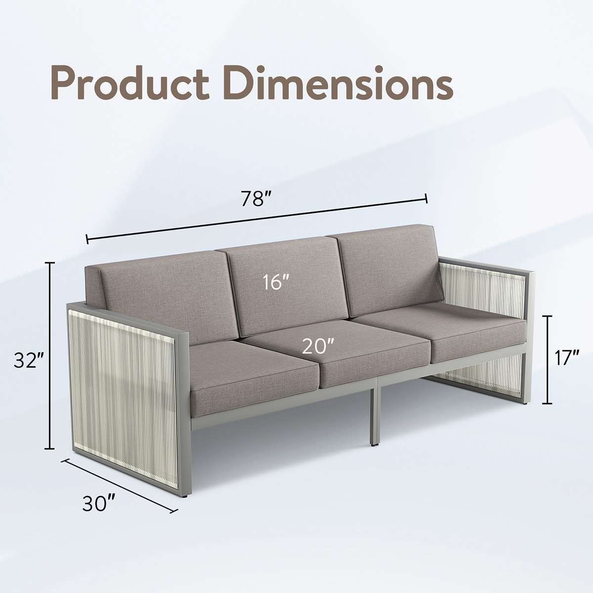 Rilyson FSFHGW13-9 Patio-Sofas-Daybeds - View #3