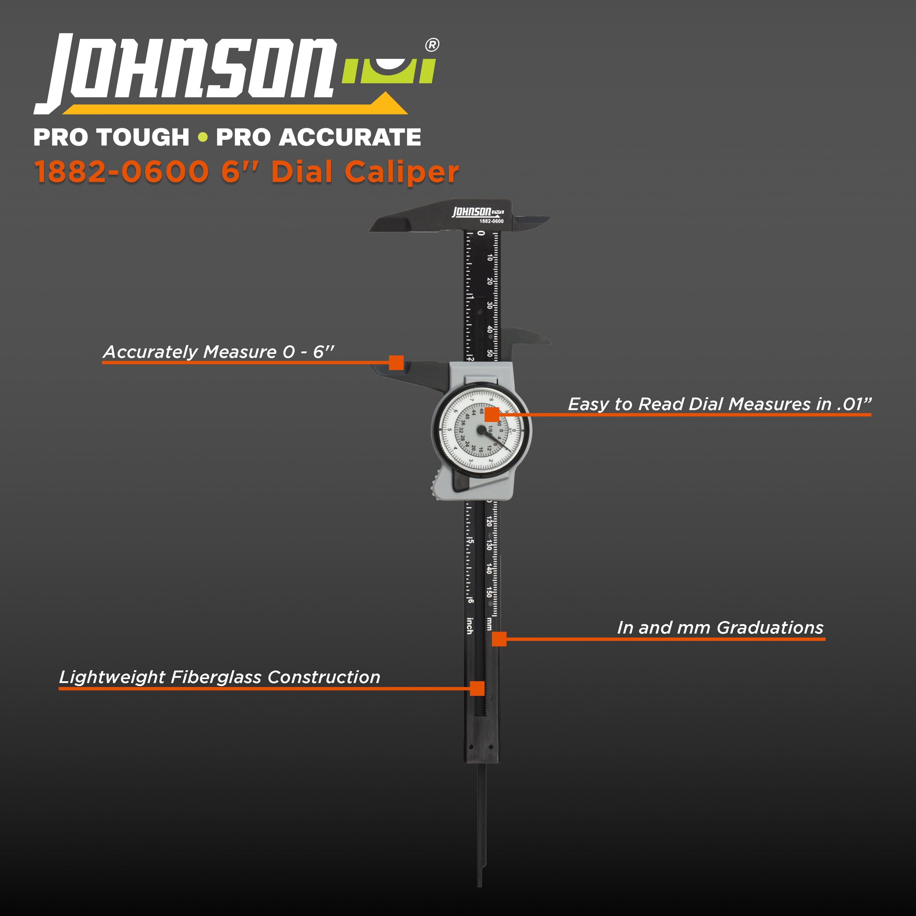 Johnson Level 1882-0600 calipers - View #3