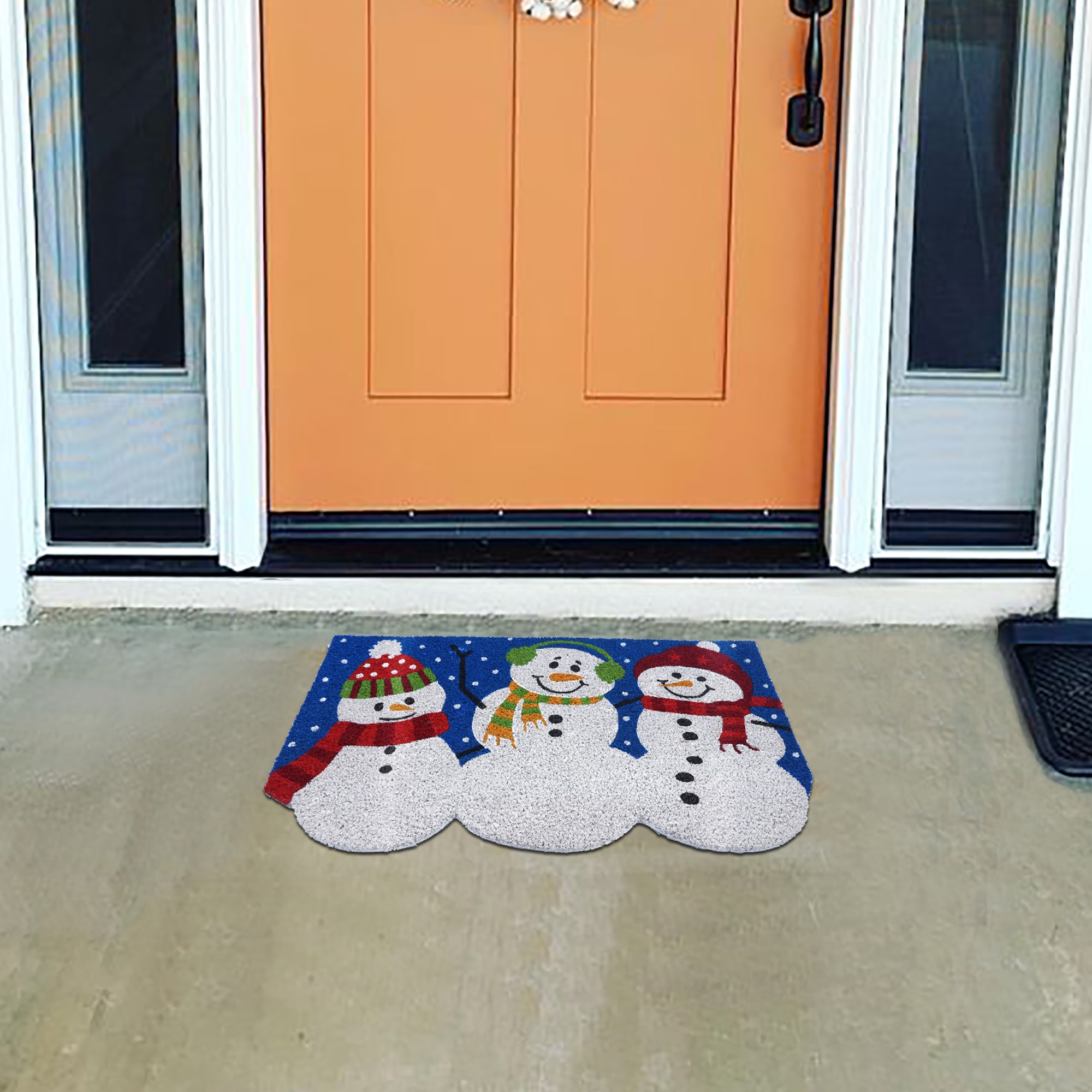 Holiday Living WG-Q424-SNOWMEN Mats-Cat - View #5