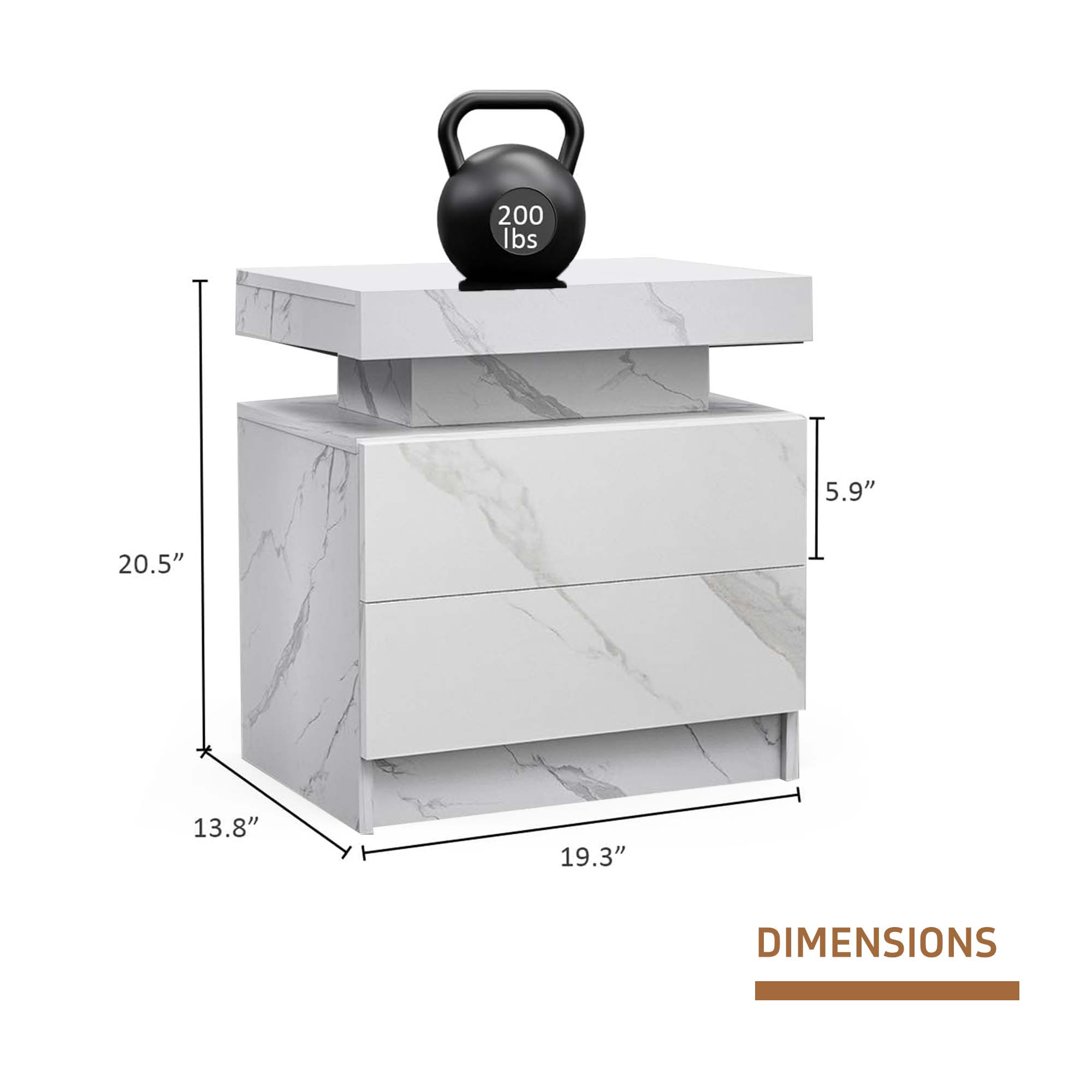 Sunrinx MG9-ND-7 nightstands - View #8