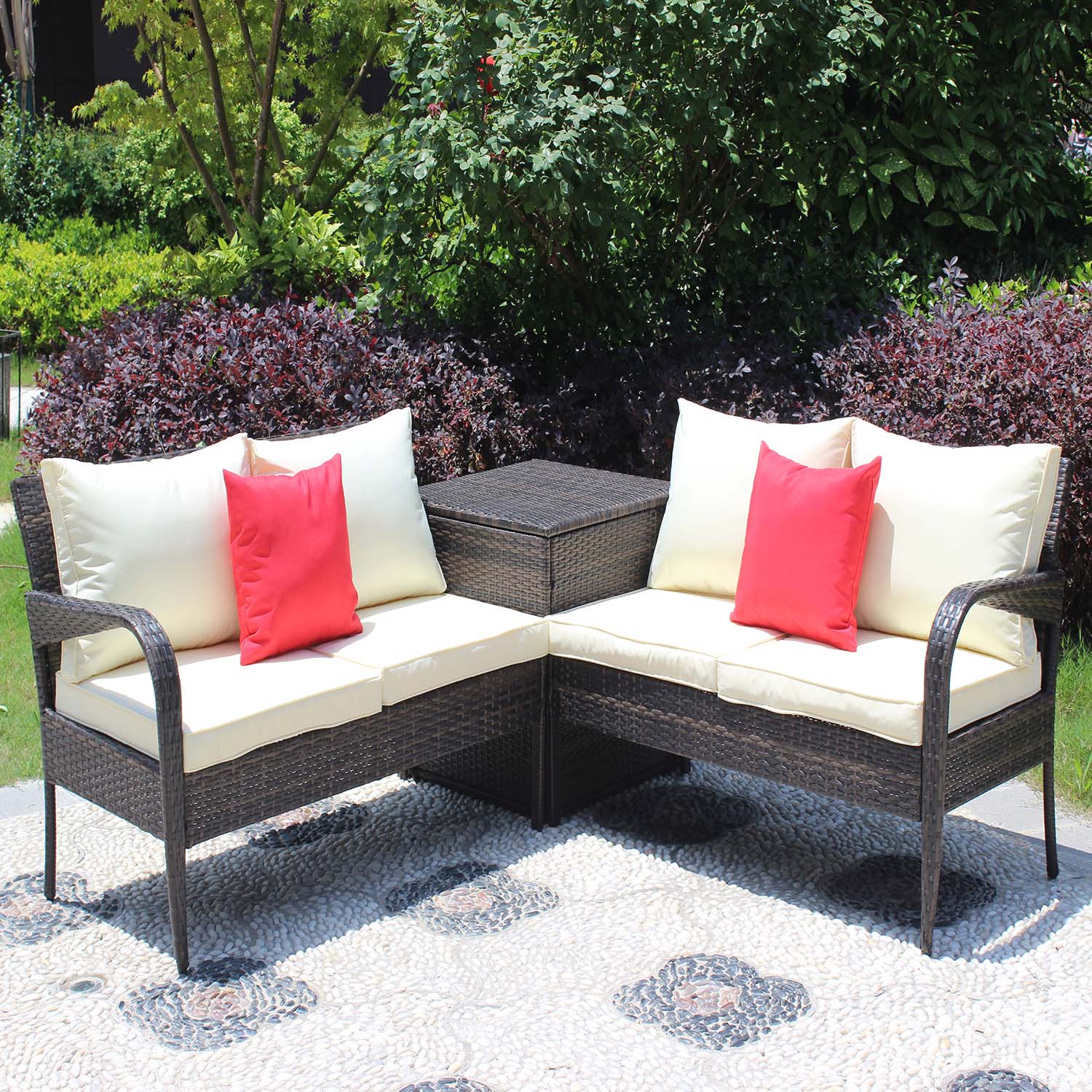 SINOFURN SYA690027BG Patio-Conversation-Sets - View #14