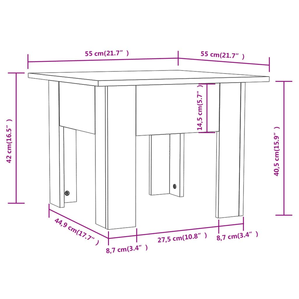 vidaXL 813070 Coffee-Tables - View #6