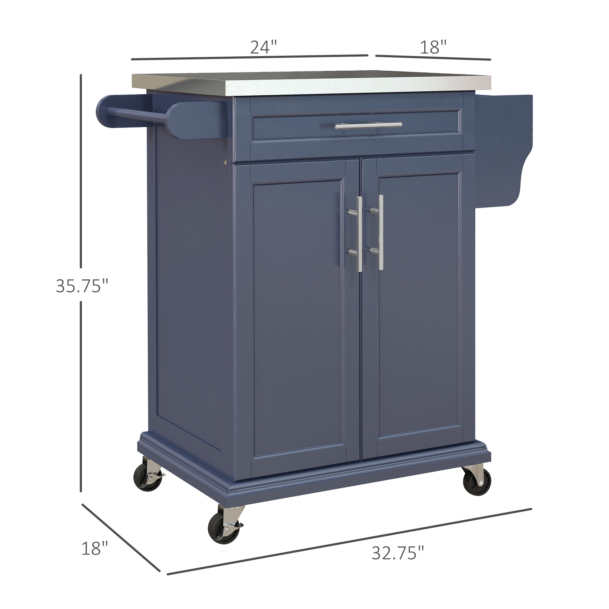 HomCom 801-055V81DB Home-Bars - View #3