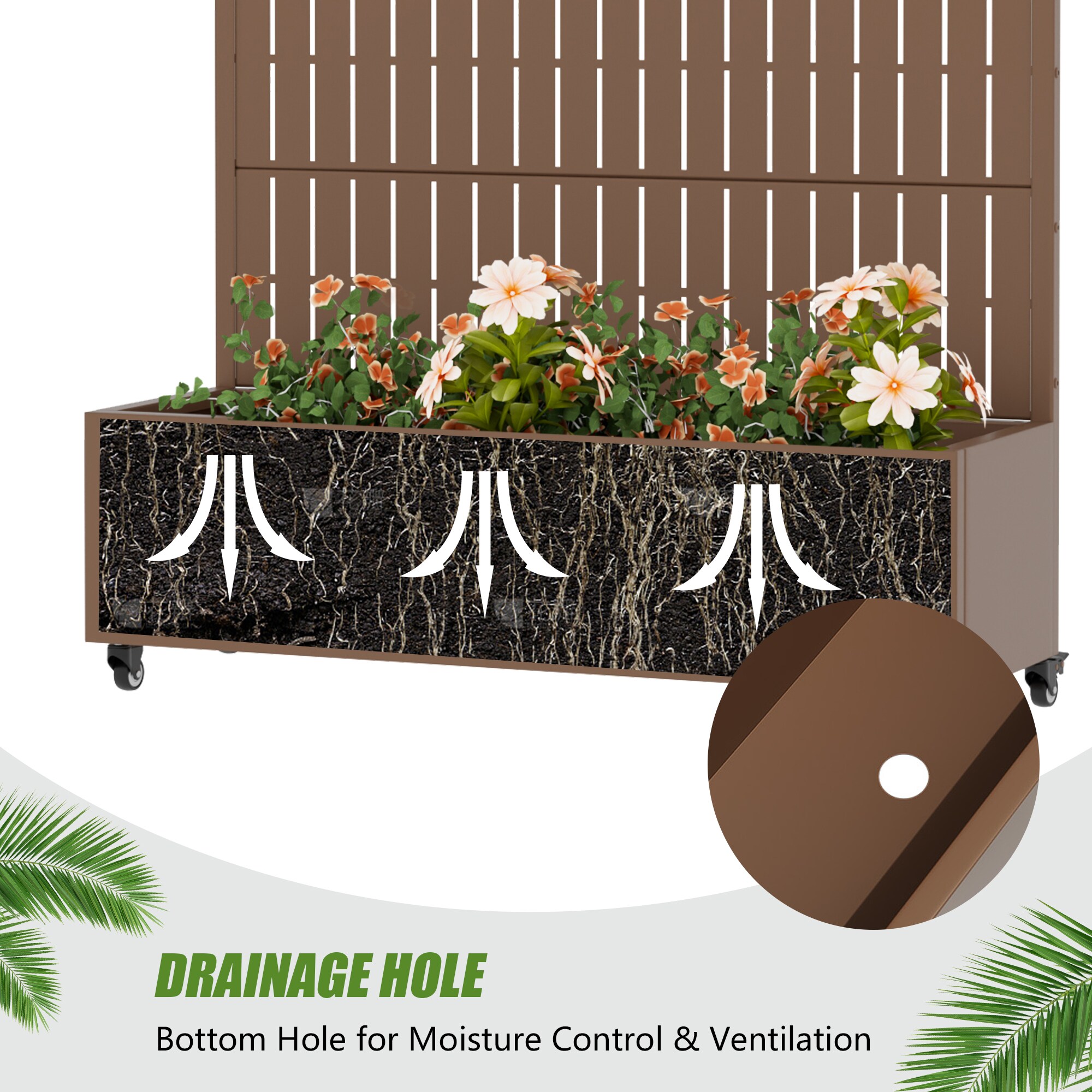 Wooakway LS0606-PB21445 Planter-Window-Box - View #6