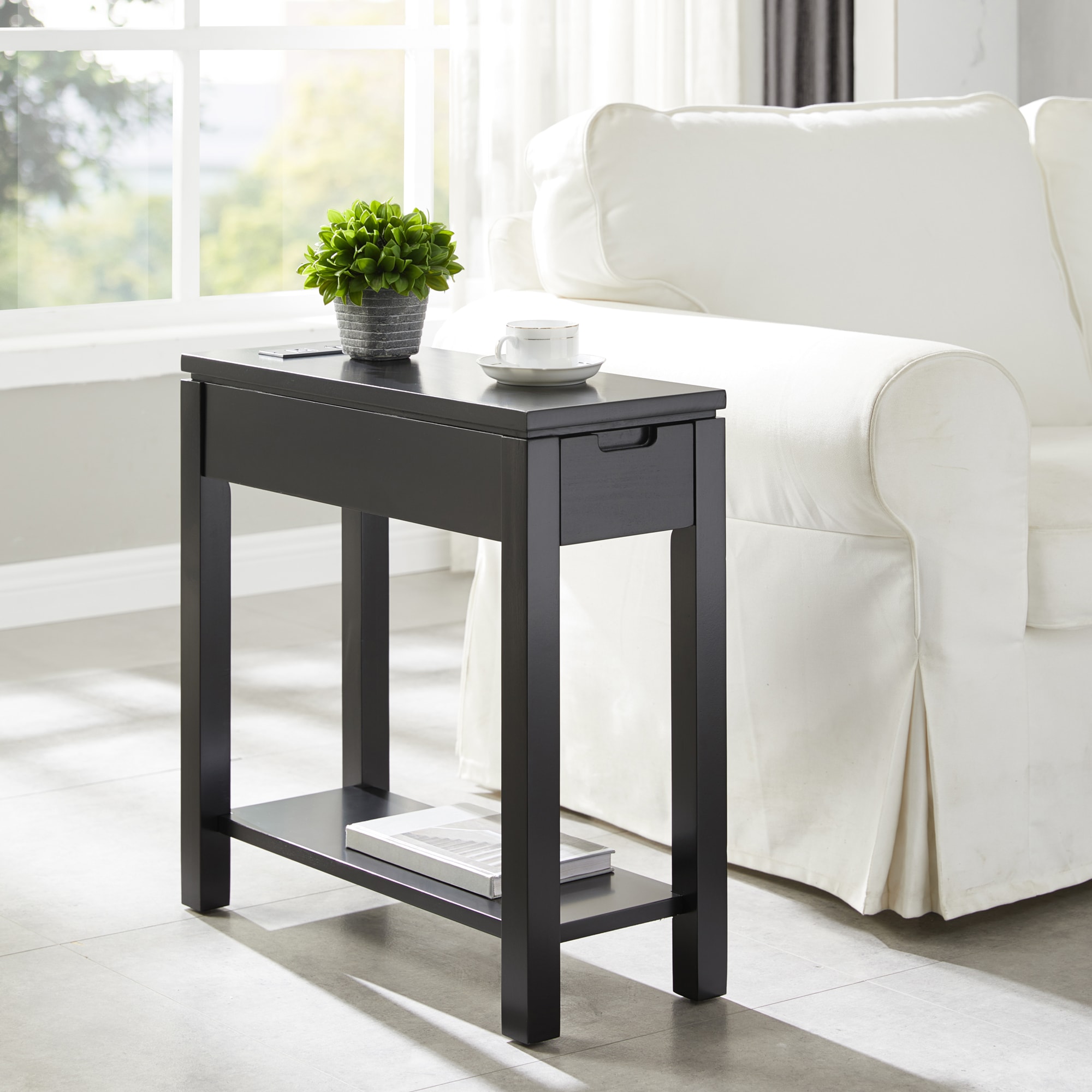 Leick Home 9080-BLK End-Tables - View #3