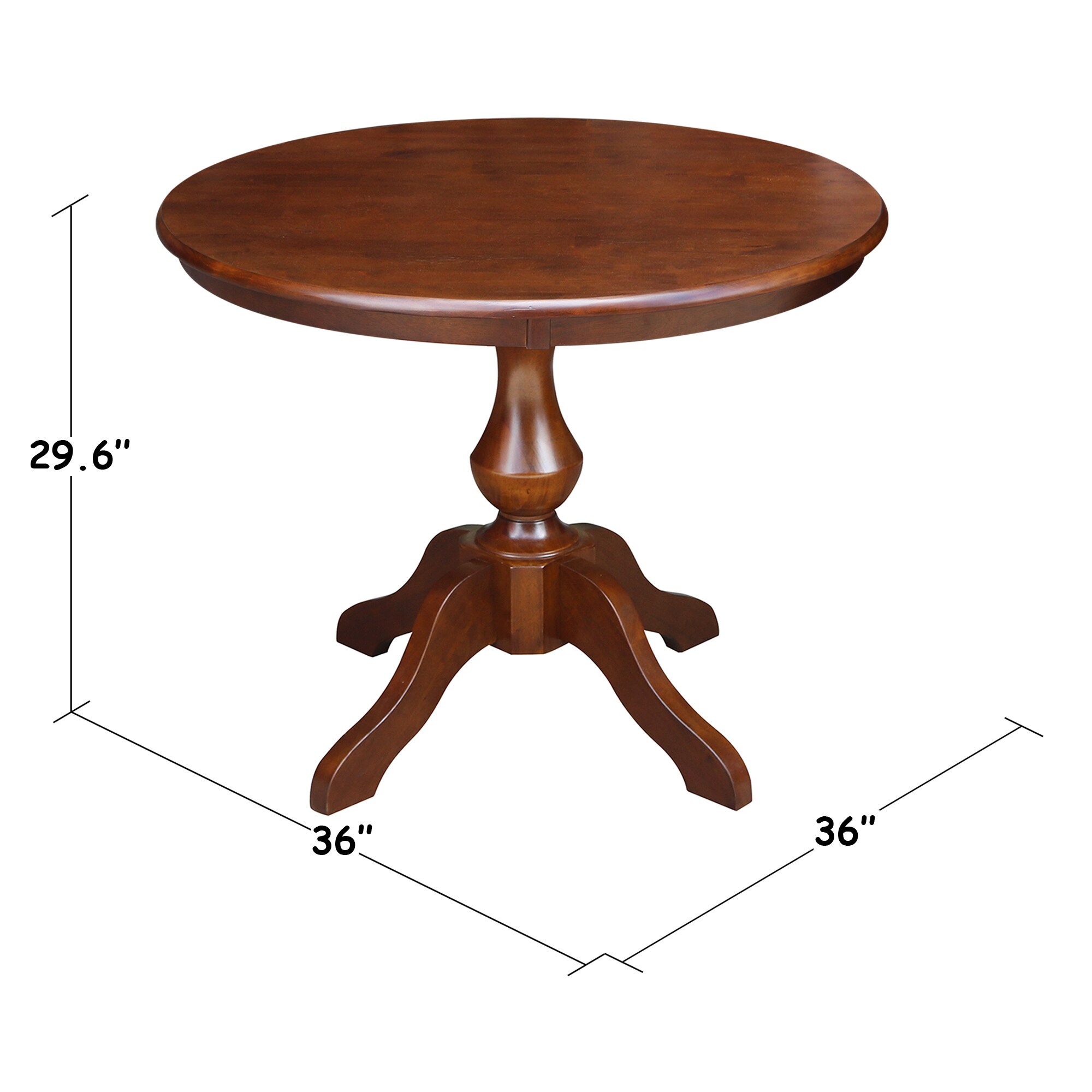 International Concepts K581-36RT-11B Dining-Tables - View #5