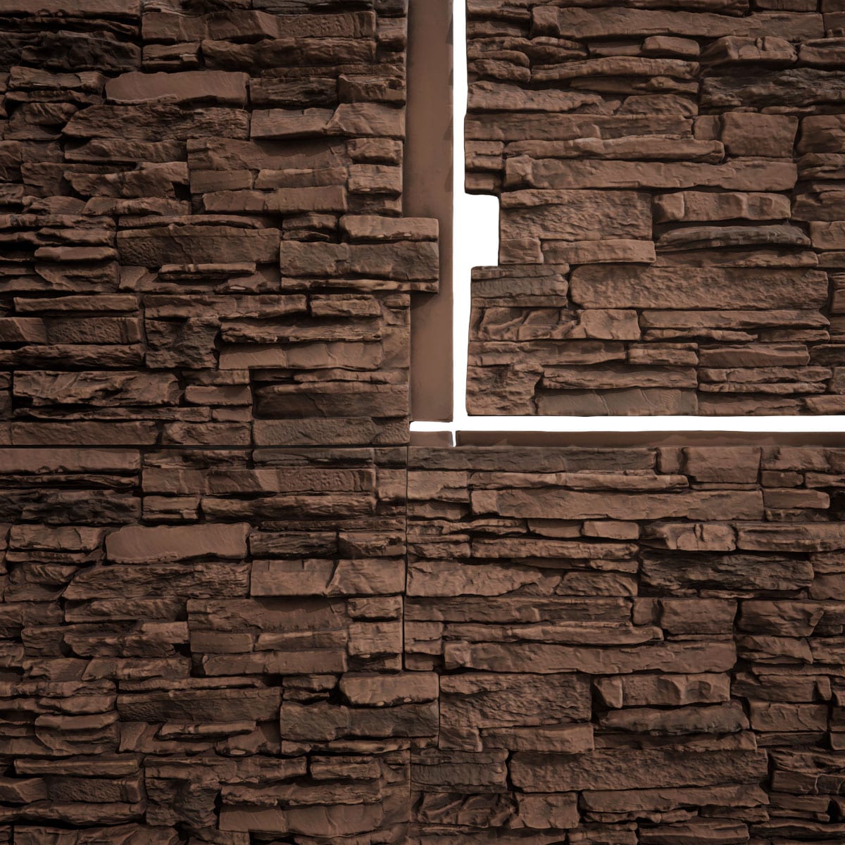 Ekena Millwork PNU24X48CNCB Stone-Veneer - View #10