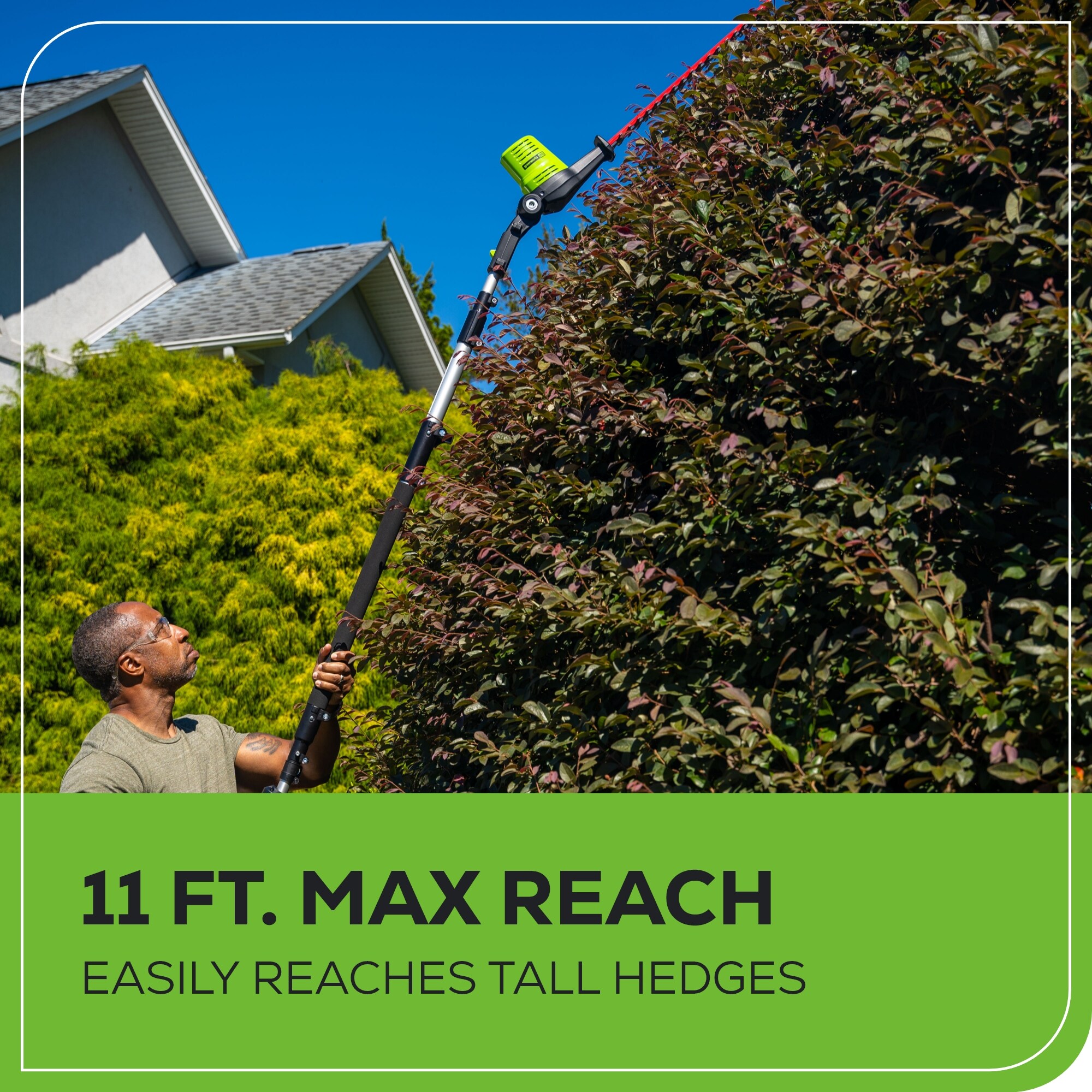 Greenworks Pro PH80B210 Cordless-Hedge-Trimmers - View #8