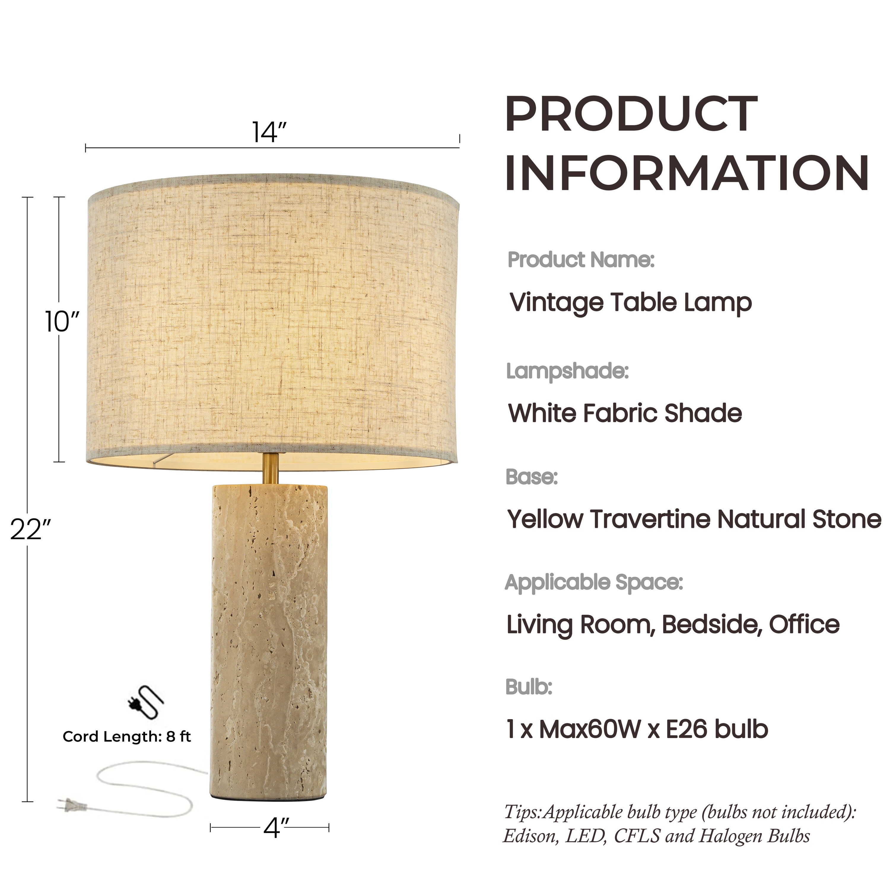 AloaDecor Lighting L7356T3512A Table-Lamps - View #3