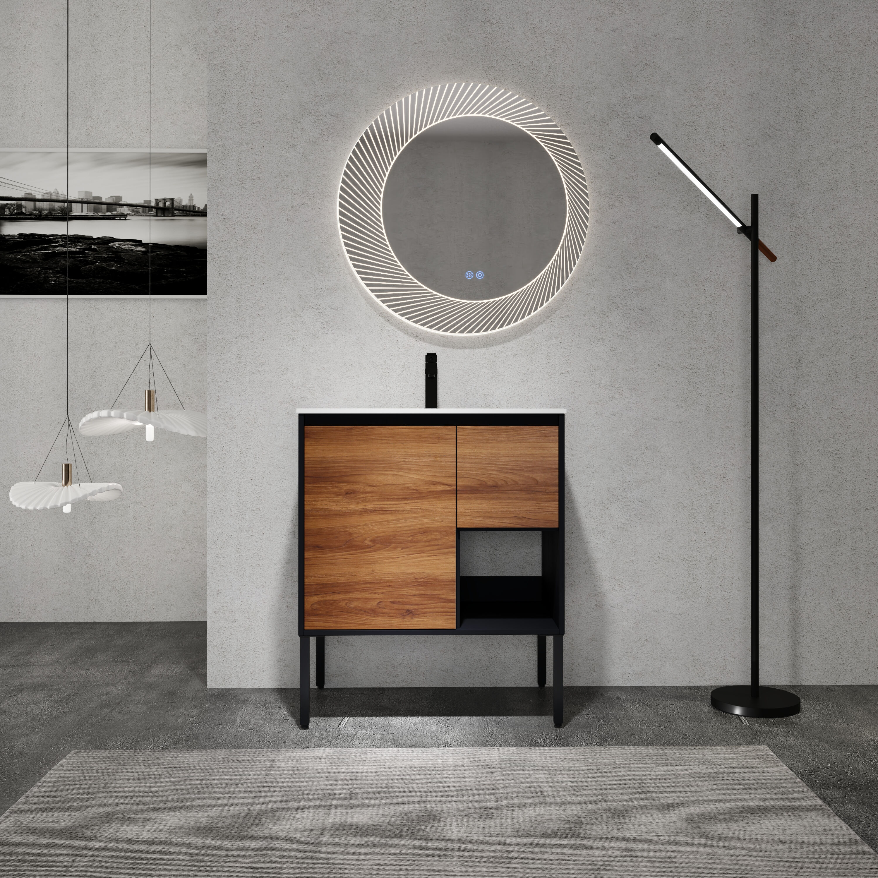 WELLFOR GLEM-28600059 Bath-Vanity-Combo - View #16