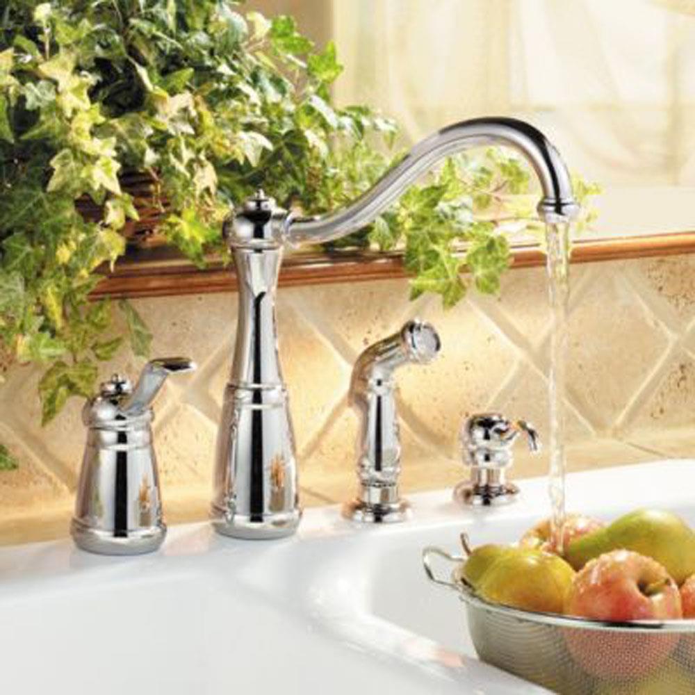 Pfister Marielle Single-Handle Side Sprayer Kitchen offers Faucet