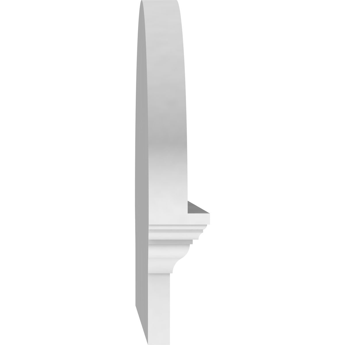 Ekena Millwork PEDPC038X165ELL03 Exterior-Window-Trim - View #4