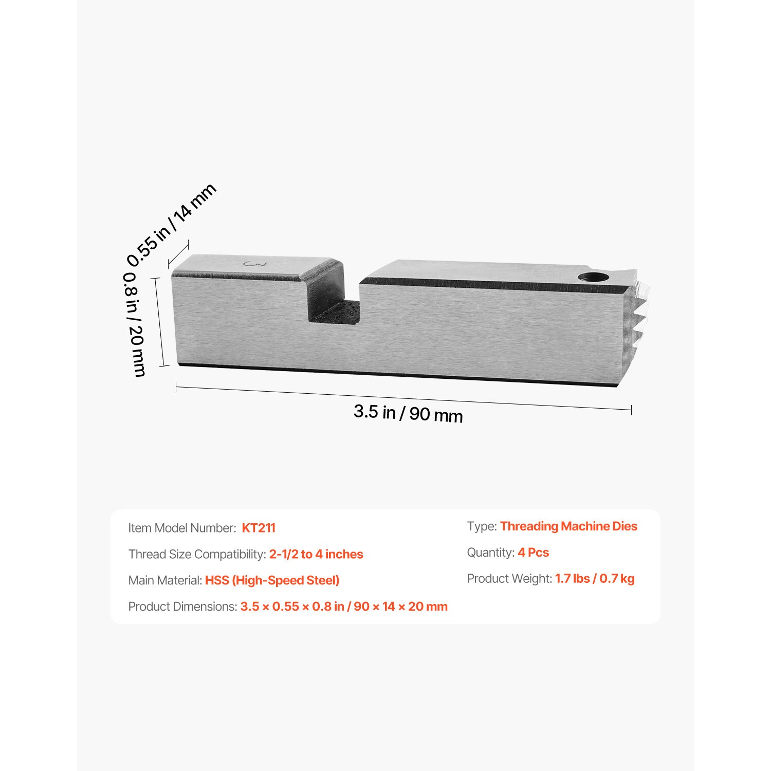 VEVOR SCGSMJMY212409646V0 Taps-Dies-Sets - View #7