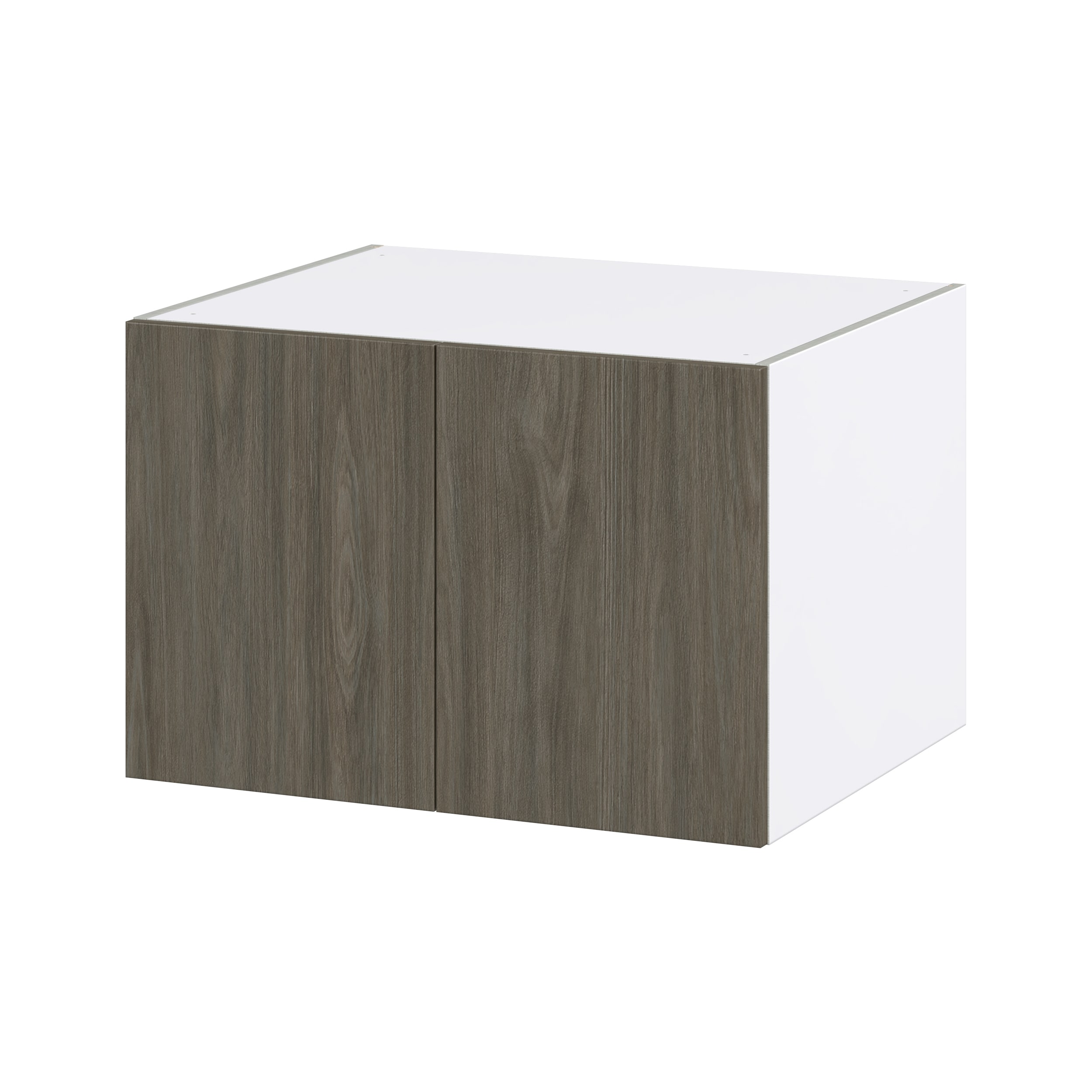 Hugo&Borg Savane 30-in W x 20-in H x 14-in D Textmel Wall Fully Assembled Cabinet (Flat Panel Slab Door Style)