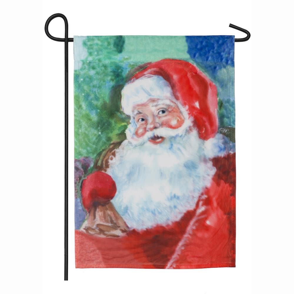 Evergreen 1.04-ft W x 1.5-ft H Christmas Garden Flag at Lowes.com