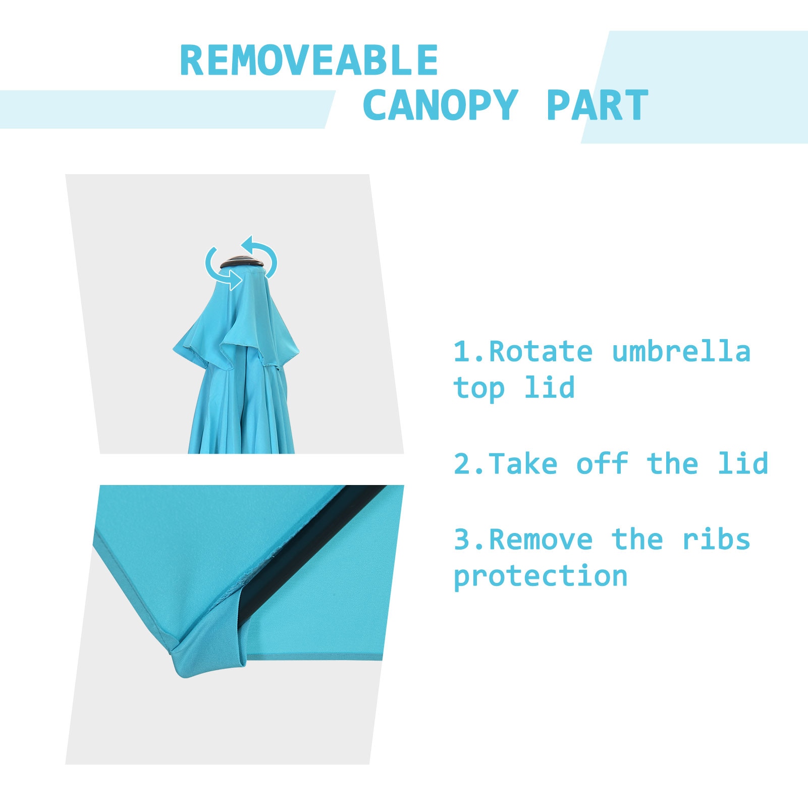 GDY GD-OTU027BL Umbrellas-2 - View #5