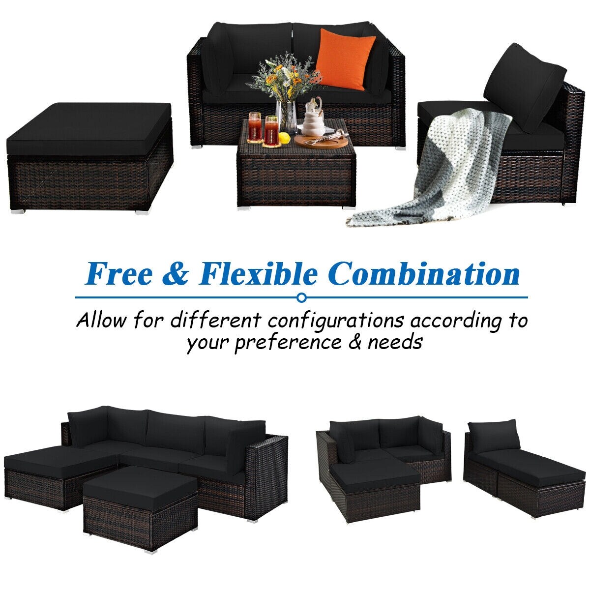 Forclover CGA-S00017 Patio-Conversation-Sets - View #4