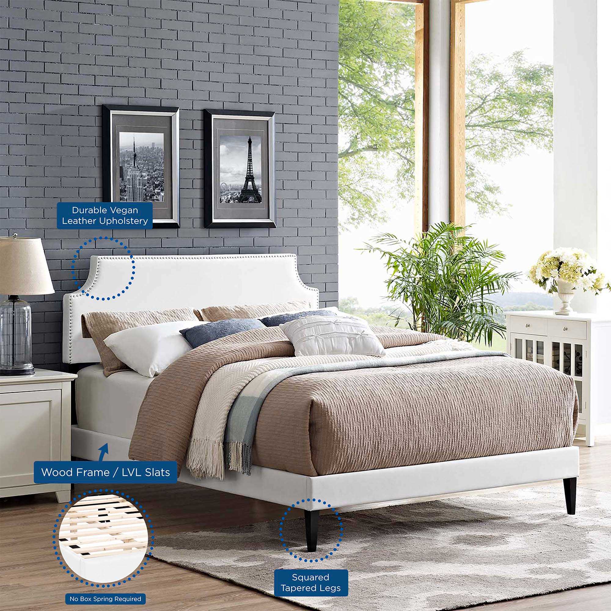 Modway MOD-5952-WHI beds - View #3