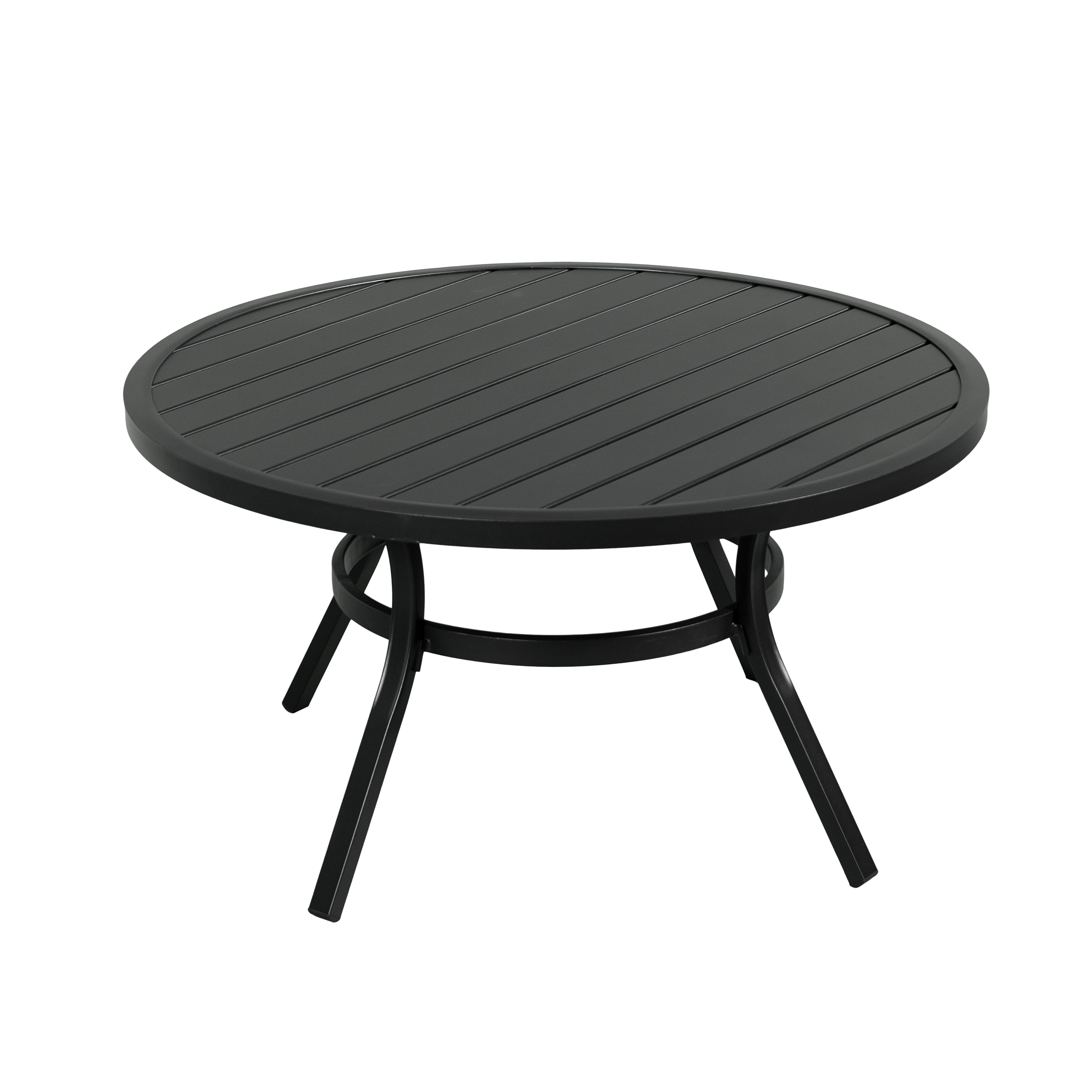 Style Selections TB-25S118X Pelham Bay Round Outdoor Coffee Table 36-in W x 36-in L