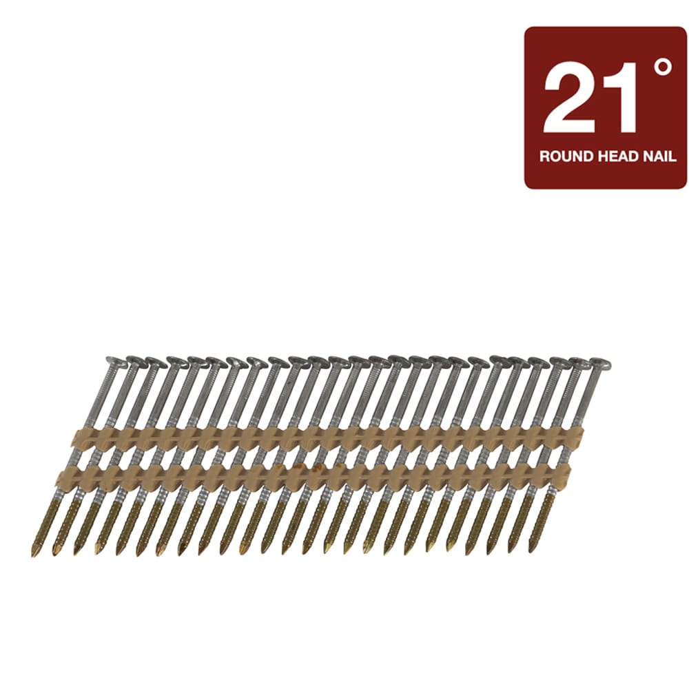 Metabo HPT 10103 2-3/8-in x 0.113-in 21 -Degree Collated Framing nails (