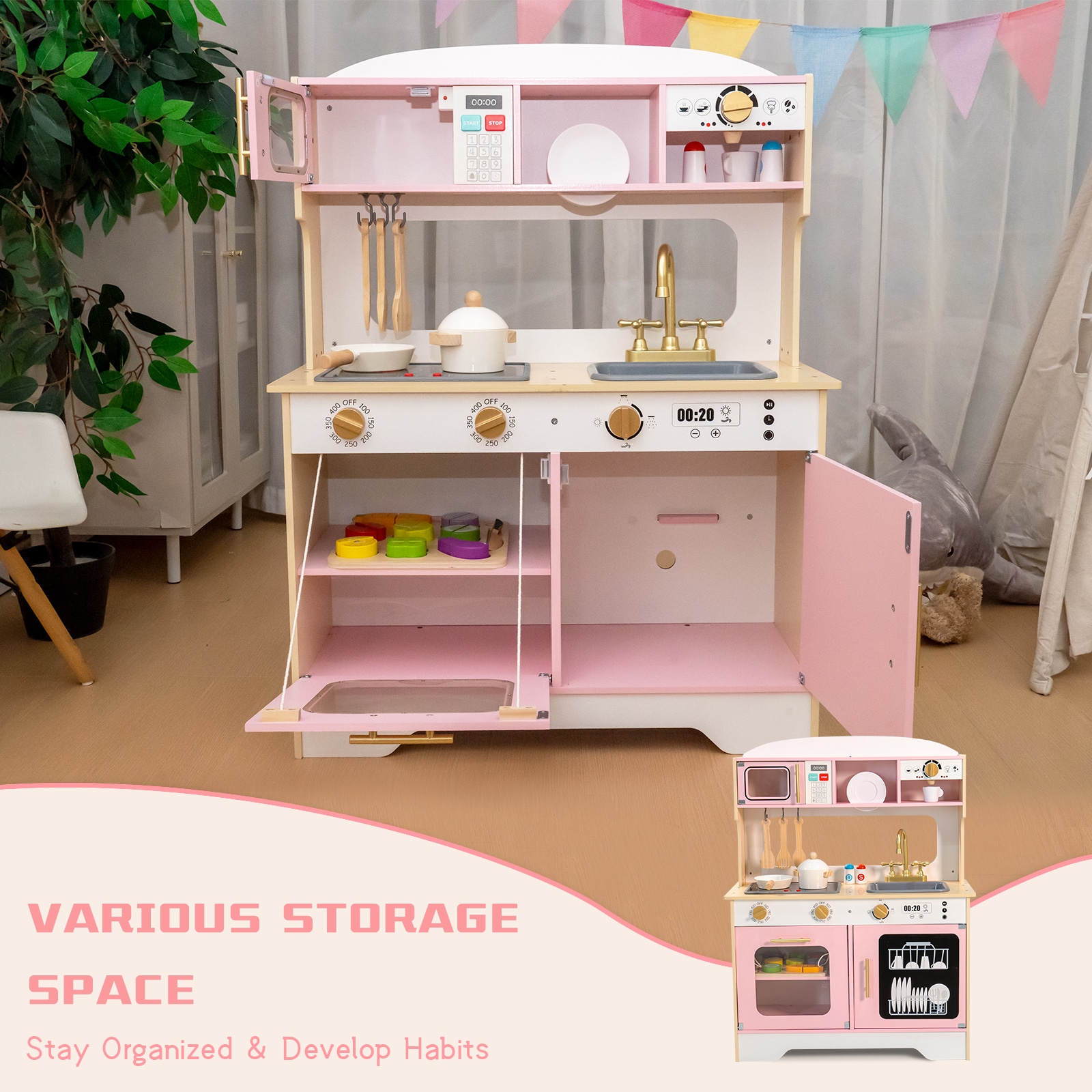GARSING G-KITCH-PINKTABLE Play-Toys - View #4