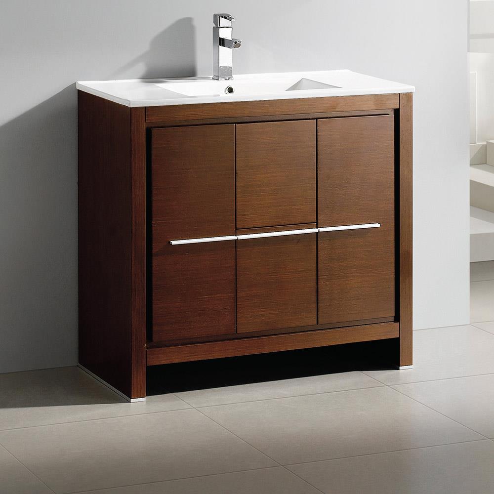 Fresca FCB8136WG-I Bath-Vanity-Combo - View #3