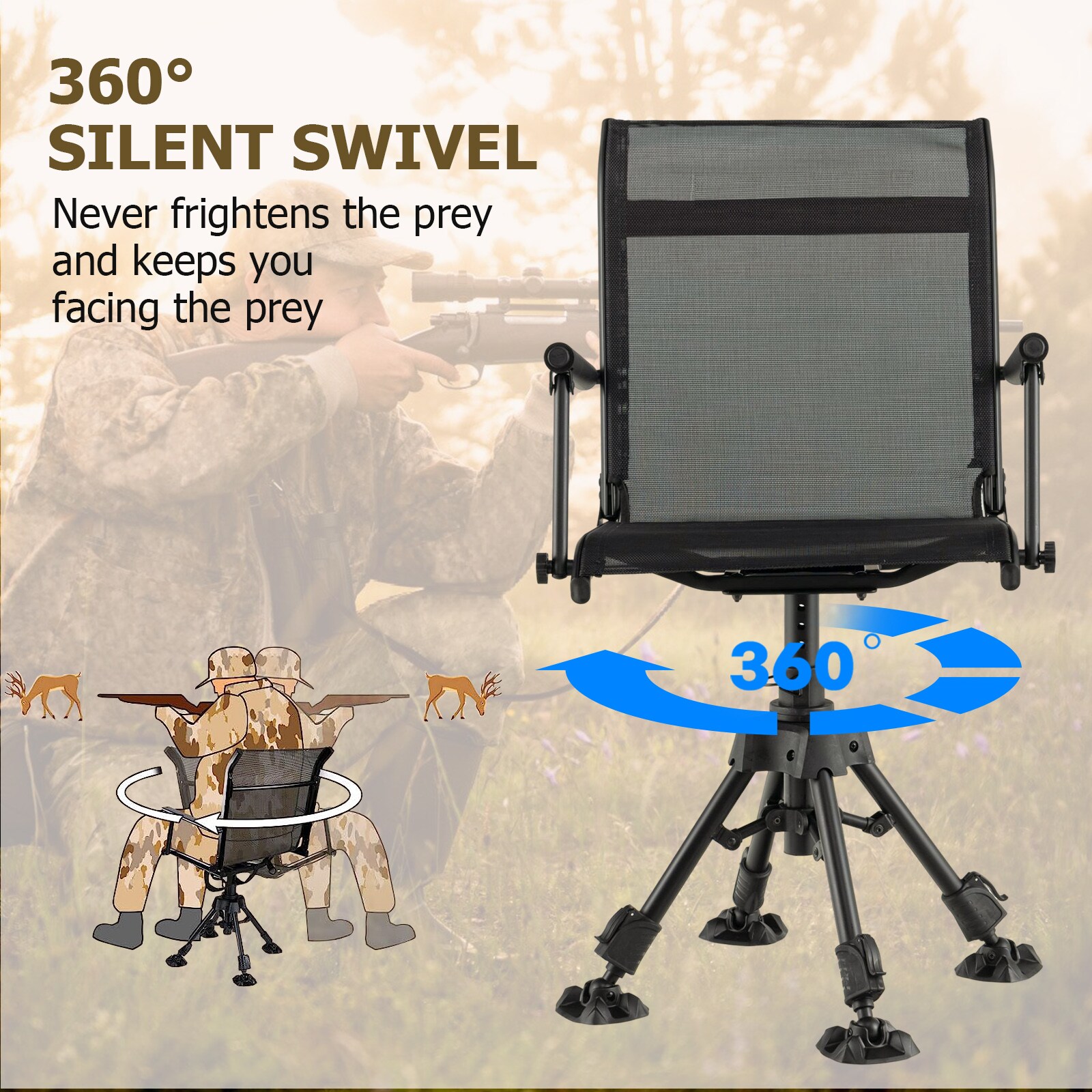 Iseryn NP109-CSDK762 Beach-Camping-Chairs - View #4