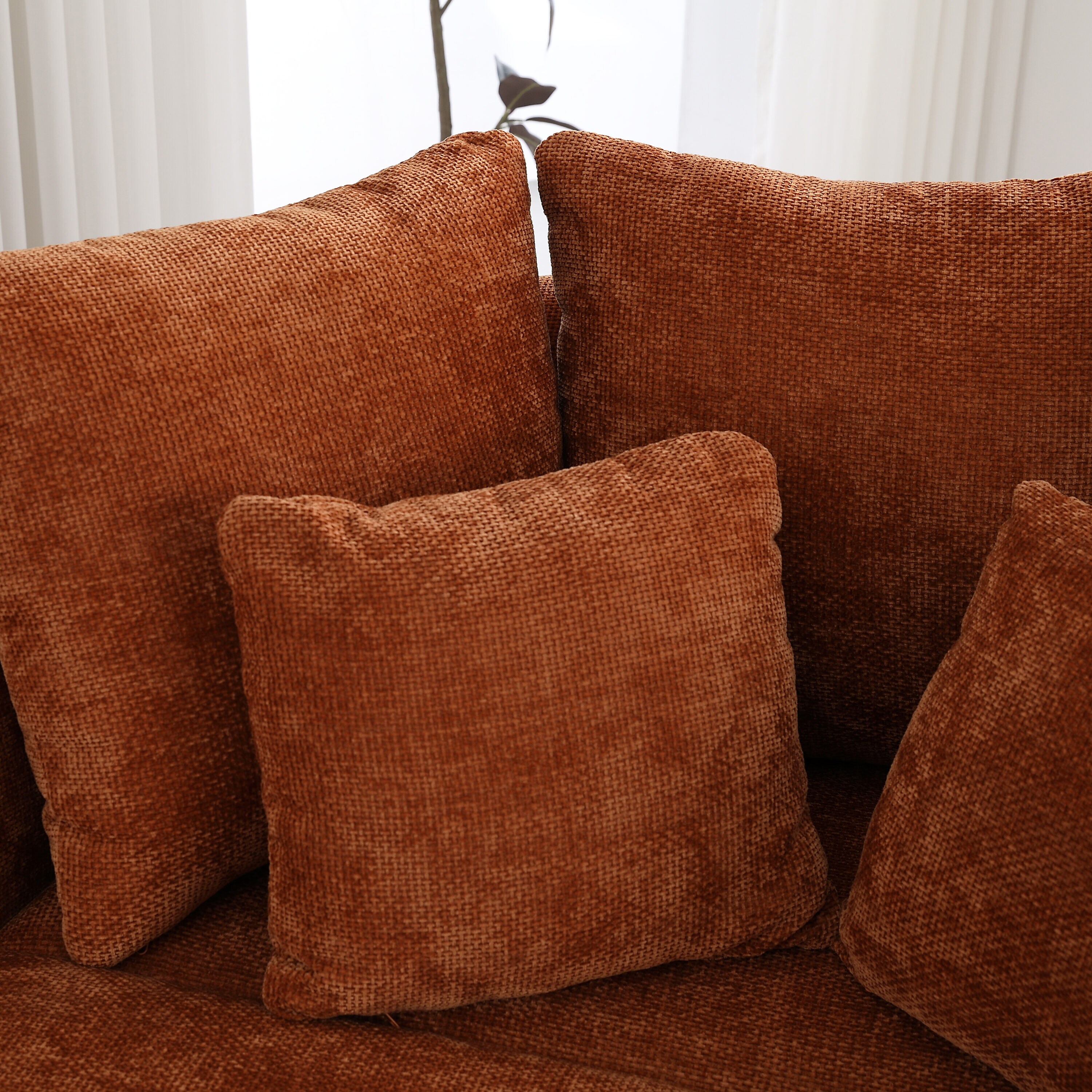 Hrinhom HC-W1104-BURNTORANGE chairs - View #4