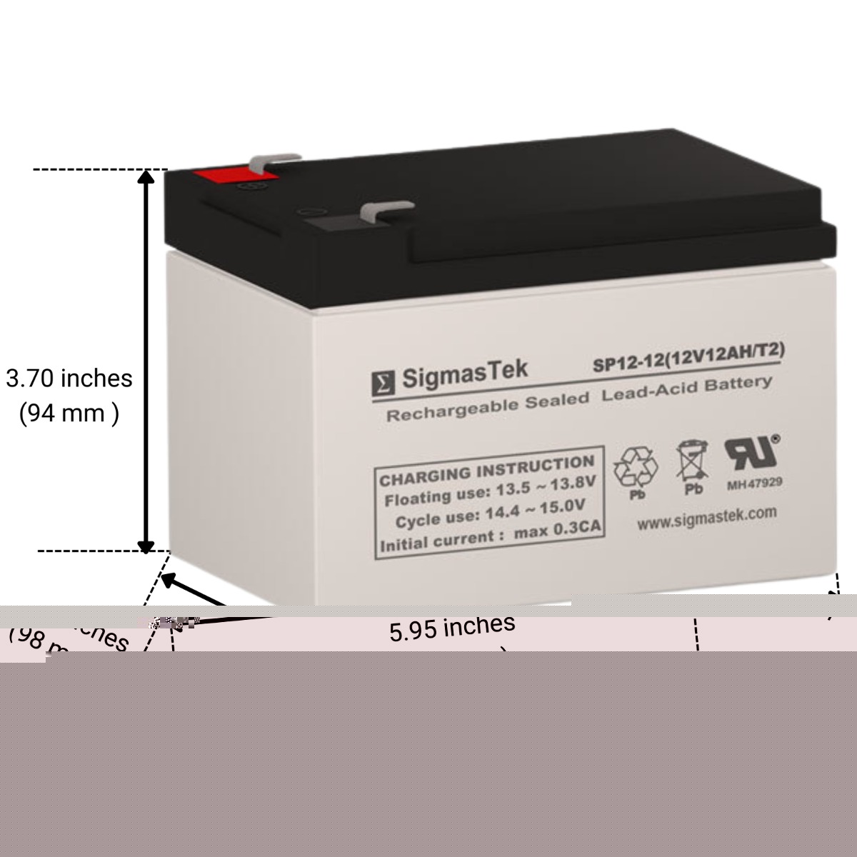 SigmasTek 652029469902 Device-Replacement-Batteries - View #2