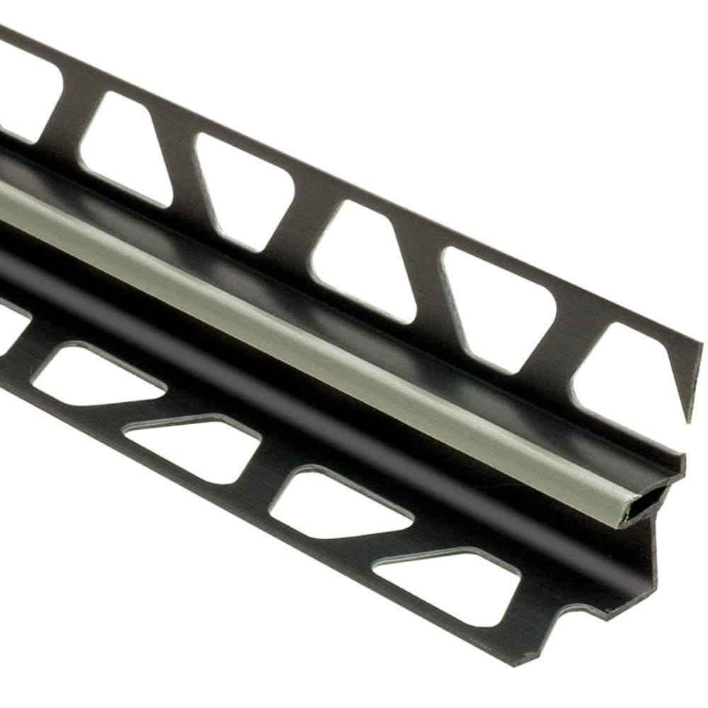 Schluter Systems EKEU15/O14G Dilex-EKE 0.531-in W x 98.5-in L Grey PVC Corner movement joint Tile Edge Trim