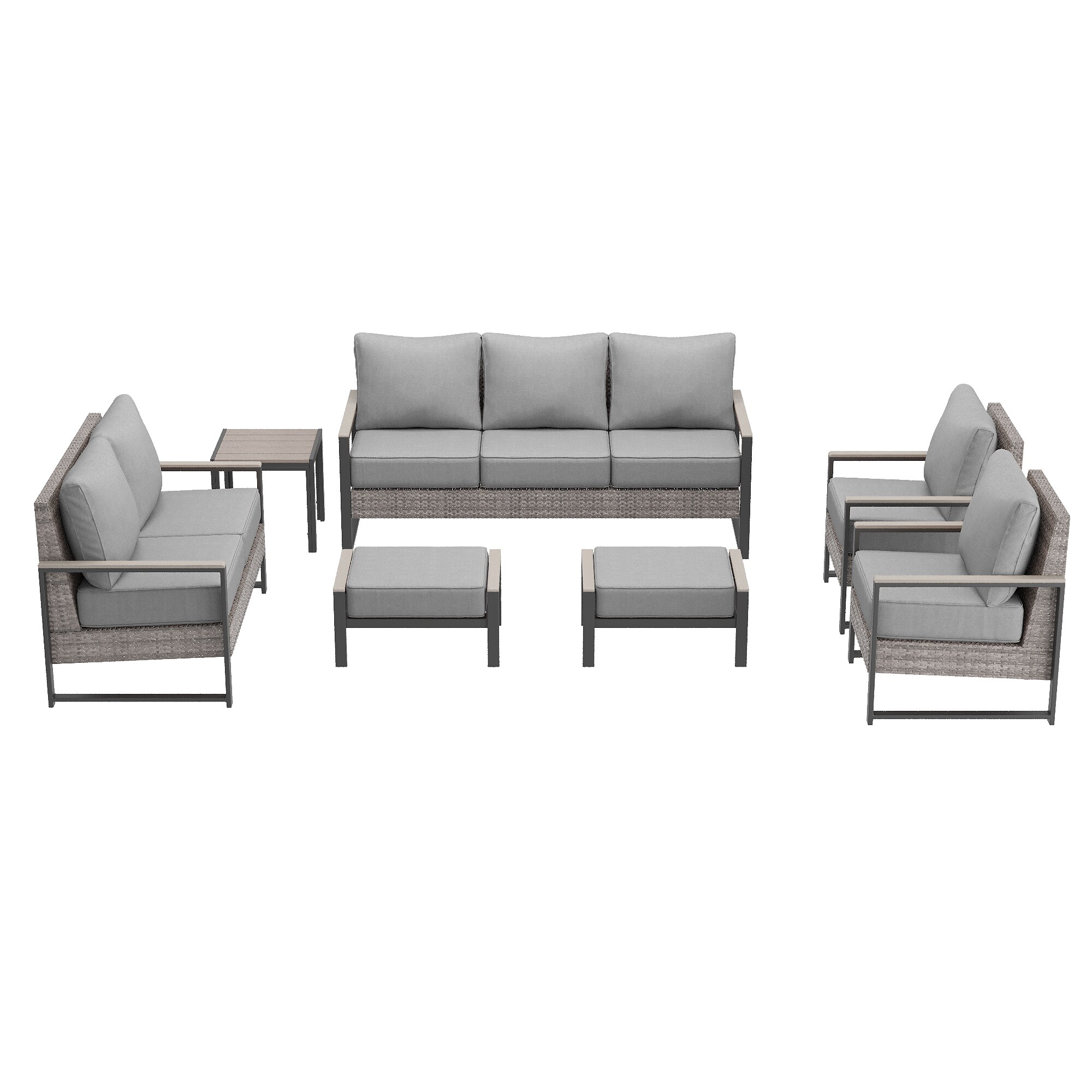 ACEGOSES LW-148HGY-S3T7 Patio-Conversation-Sets - View #2