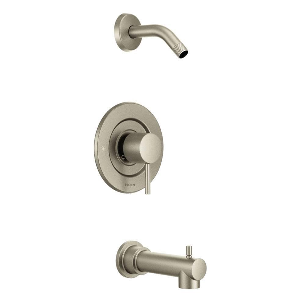 Moen Align Brushed Nickel 1-handle Multi-function Bathtub and Shower ...