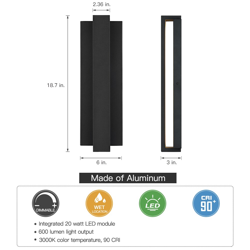 True Fine TD120005W-LED Outdoor-Wall-Lighting - View #5