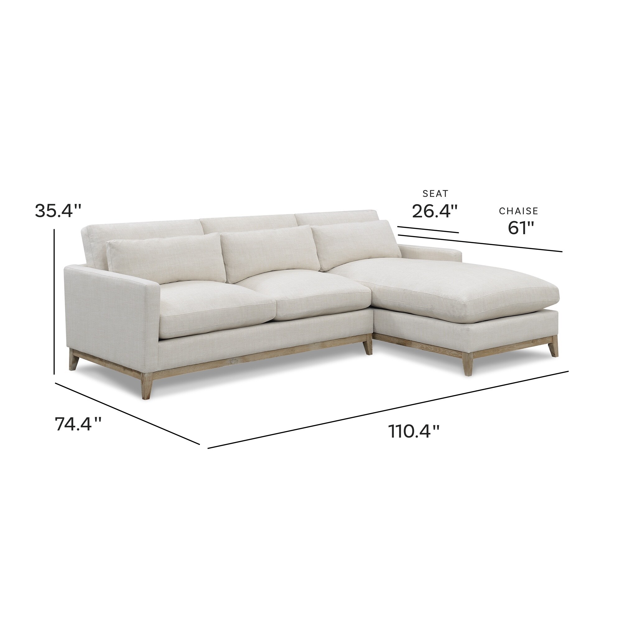 NEWFIELD SECTIONAL SOFA (RIGHT)