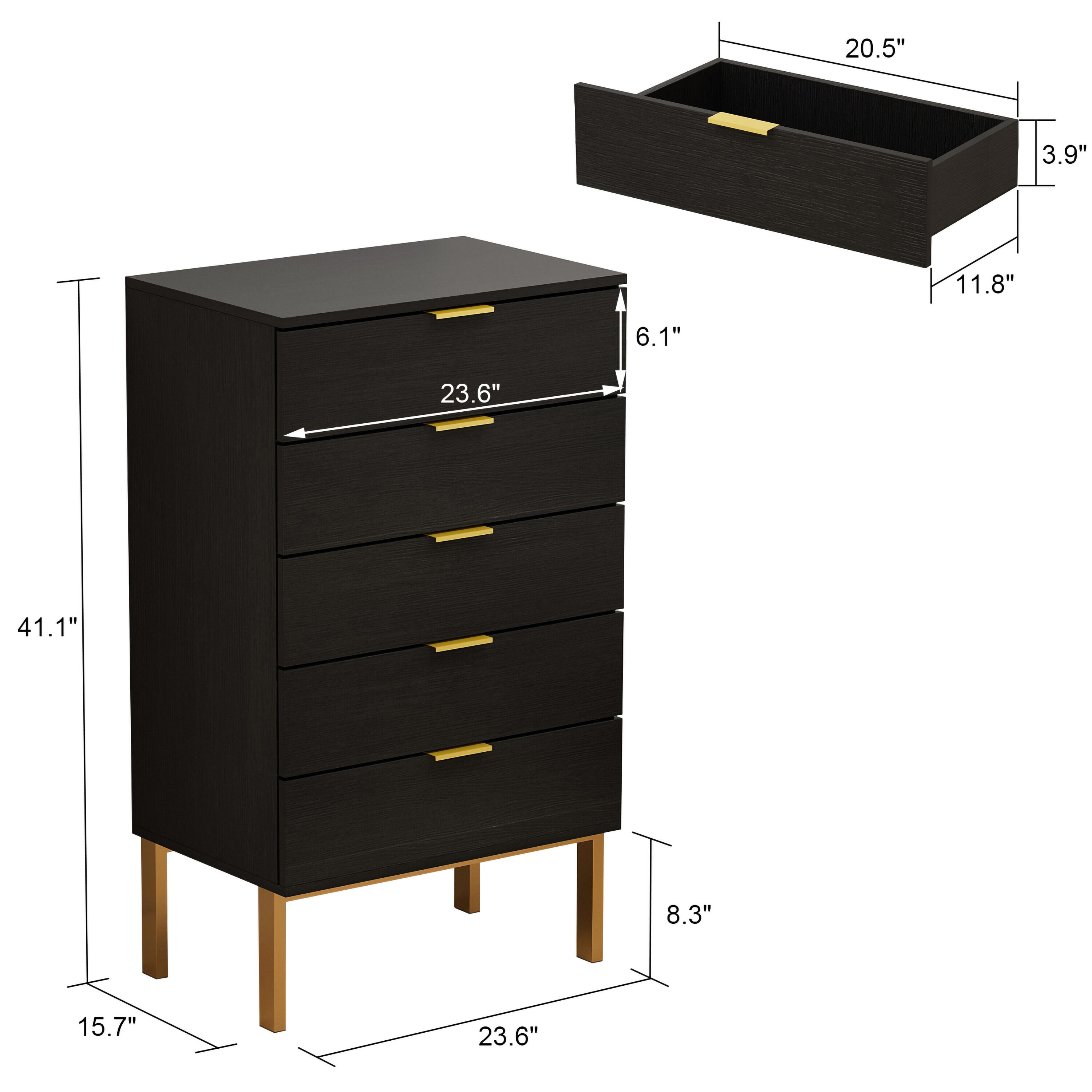 FUFU&GAGA LJY-WZ0157-01 dressers - View #7