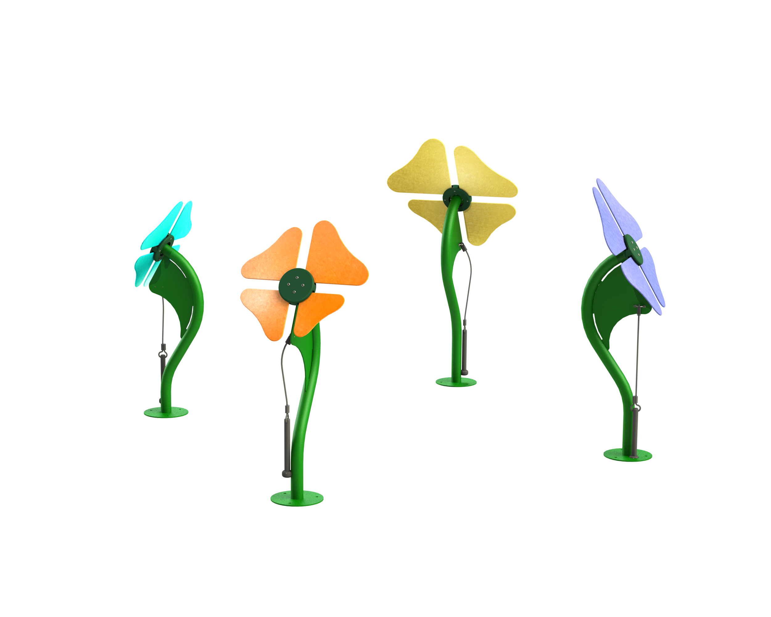 UltraPlay COL-FWR-IG Flower Collection (In Ground)