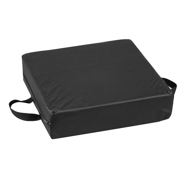 DMI Deluxe Seat Lift Seat Riser Car Cushion Pillow with Black Cover at