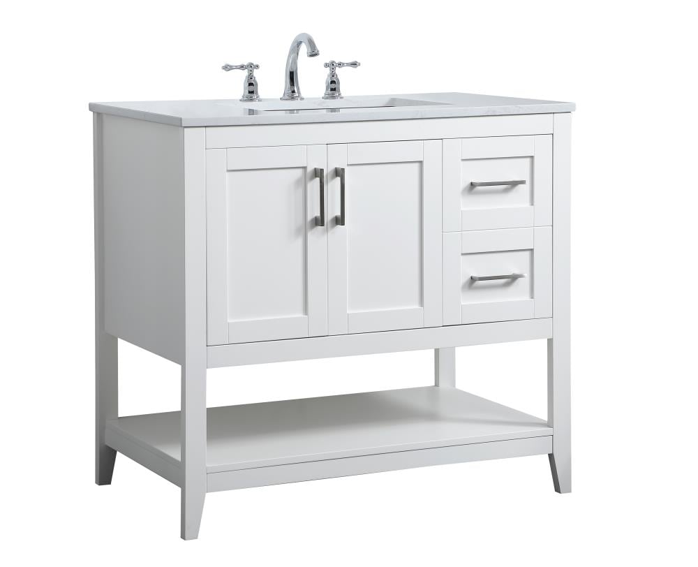 Elegant Decor FI48036WH Bath-Vanity-Combo - View #3