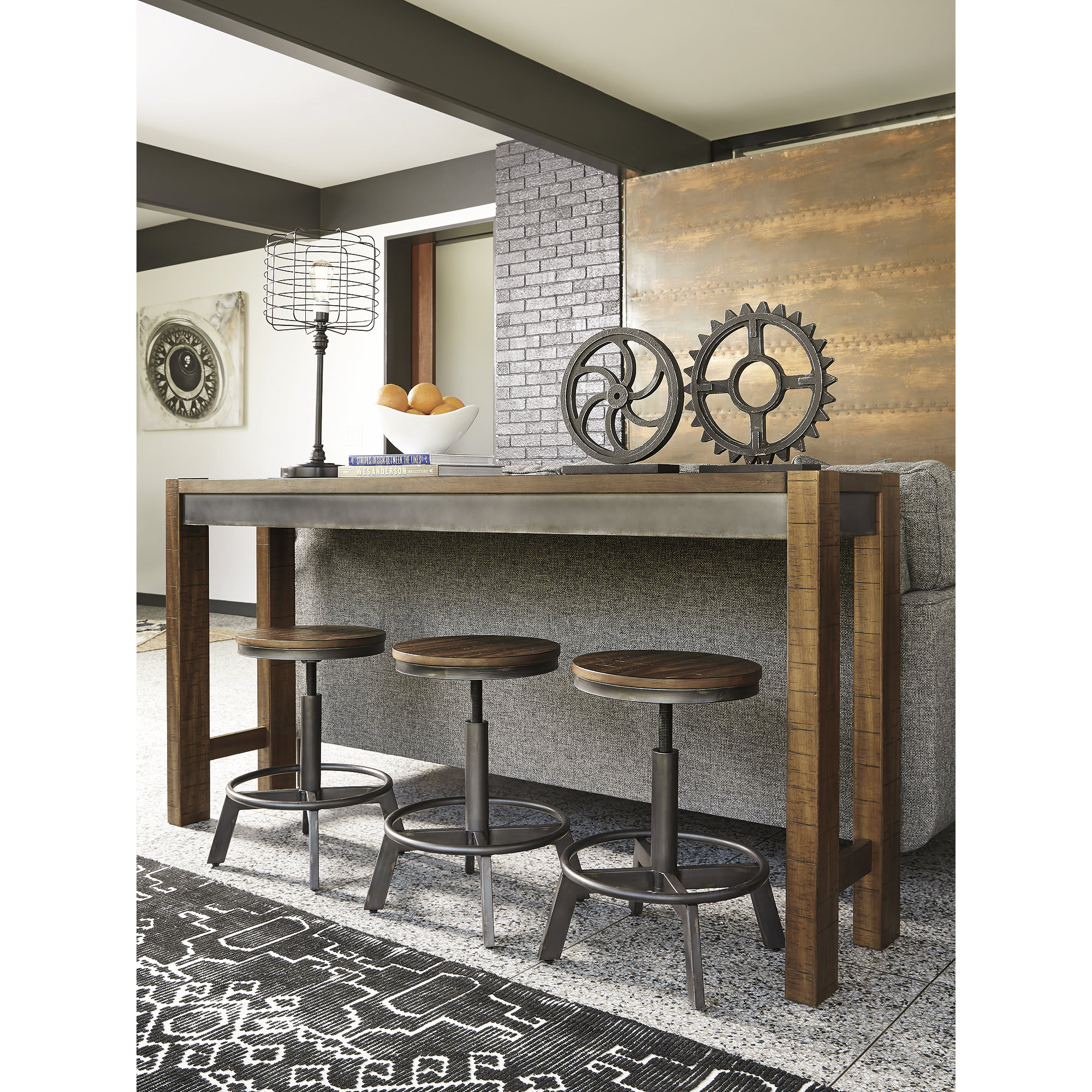 Signature Design by Ashley 420-044D stools - View #3