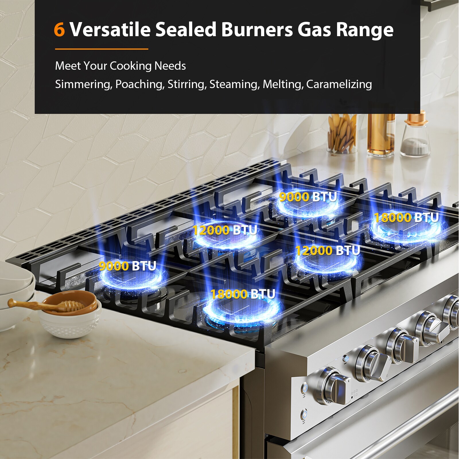 Empava EPA-GR11-36 Freestanding-Gas-Ranges - View #2